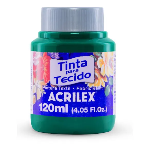 Tinta para tecido Fosca Acrilex 120ml CORES