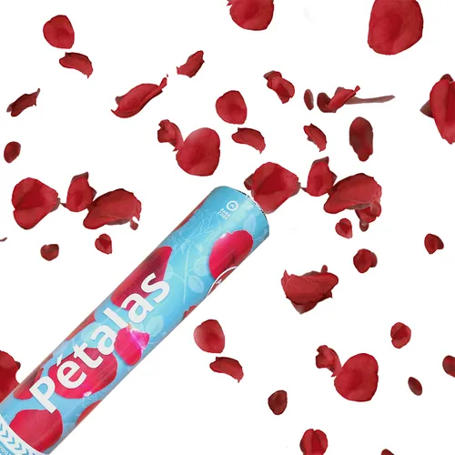 Lança Confete Pétalas de Rosas