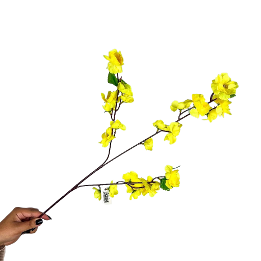 Galho de Flores de Pessegueiro