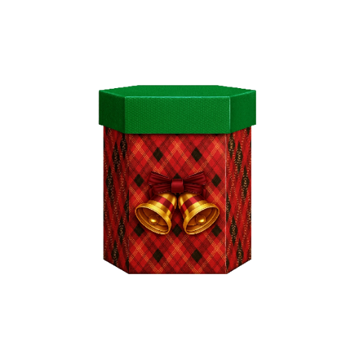 Caixa Natalinha Sextava Sinos TAMANHOS