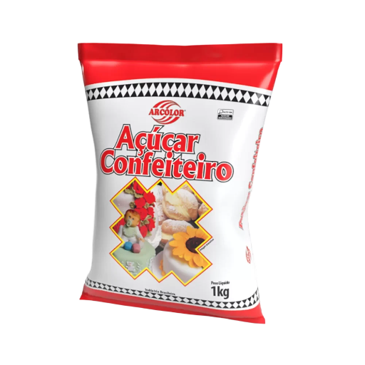 Açúcar de Confeiteiro Arcolor 1kg