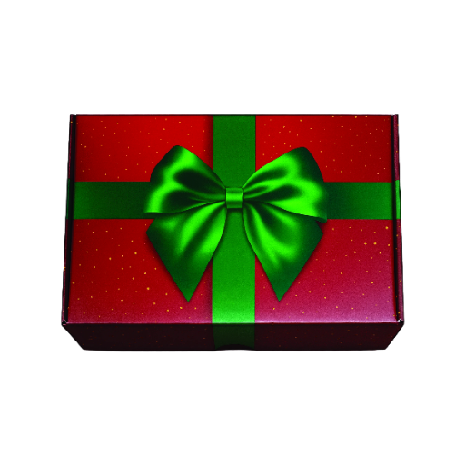 Caixa Natalina 6 Doces CORES