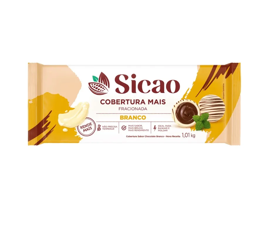 Cobertura Mais Fracionada Branco Sicao 1,01kg