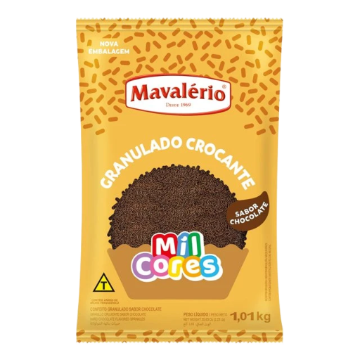 Granulado Crocante Mavalério Chocolate 1kg