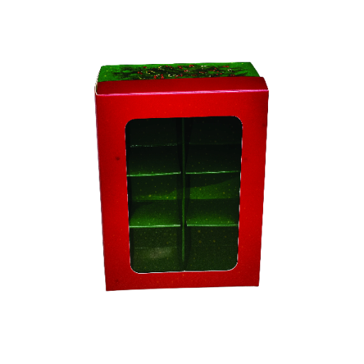 Caixa Natalina 6 Bombons