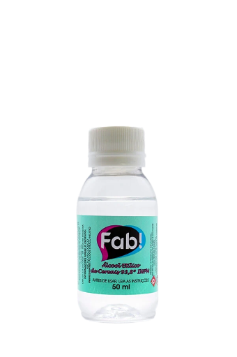 Álcool Etílico de cereais Fab 50ml