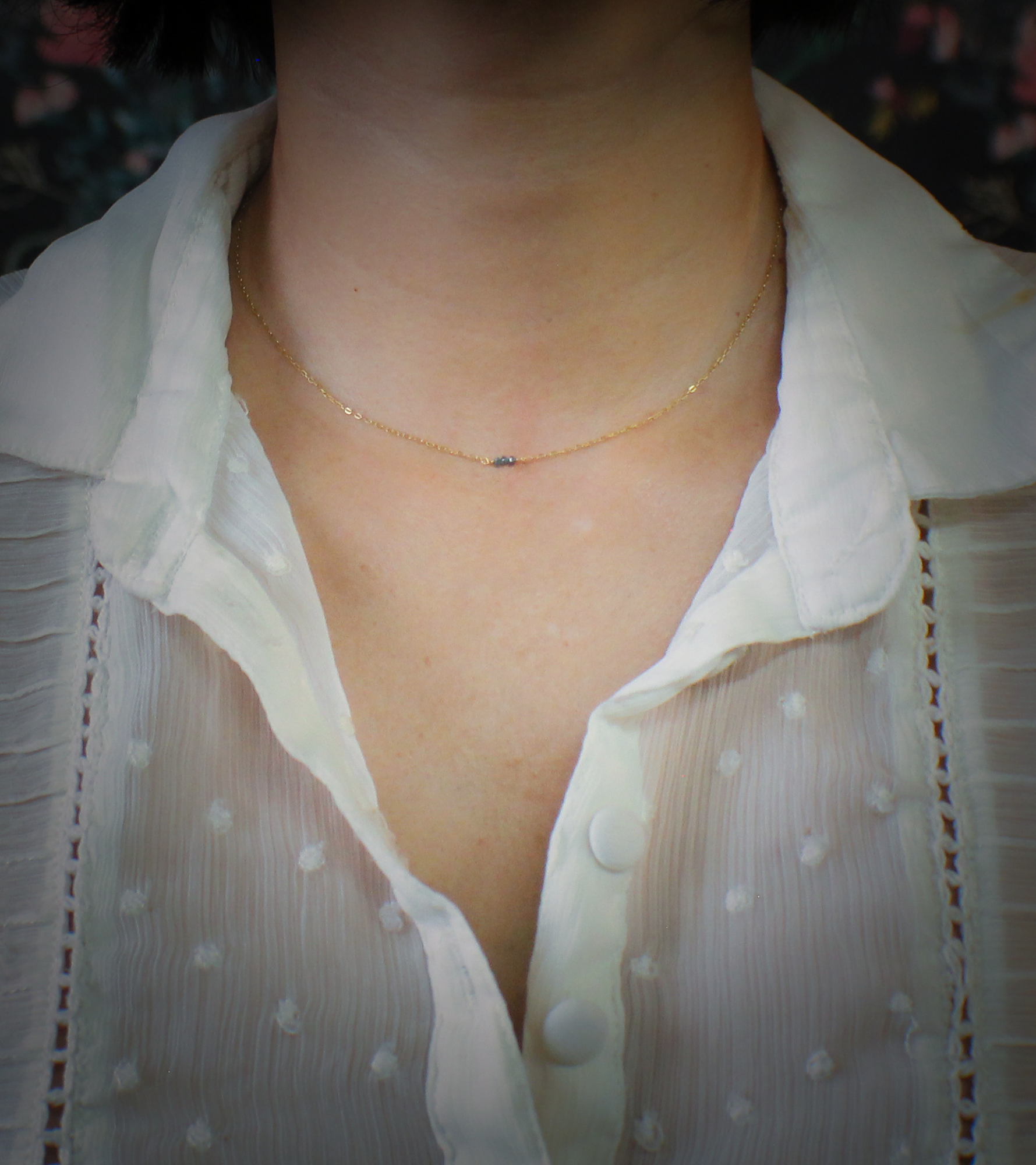 The Ingénue In Blue Diamonds