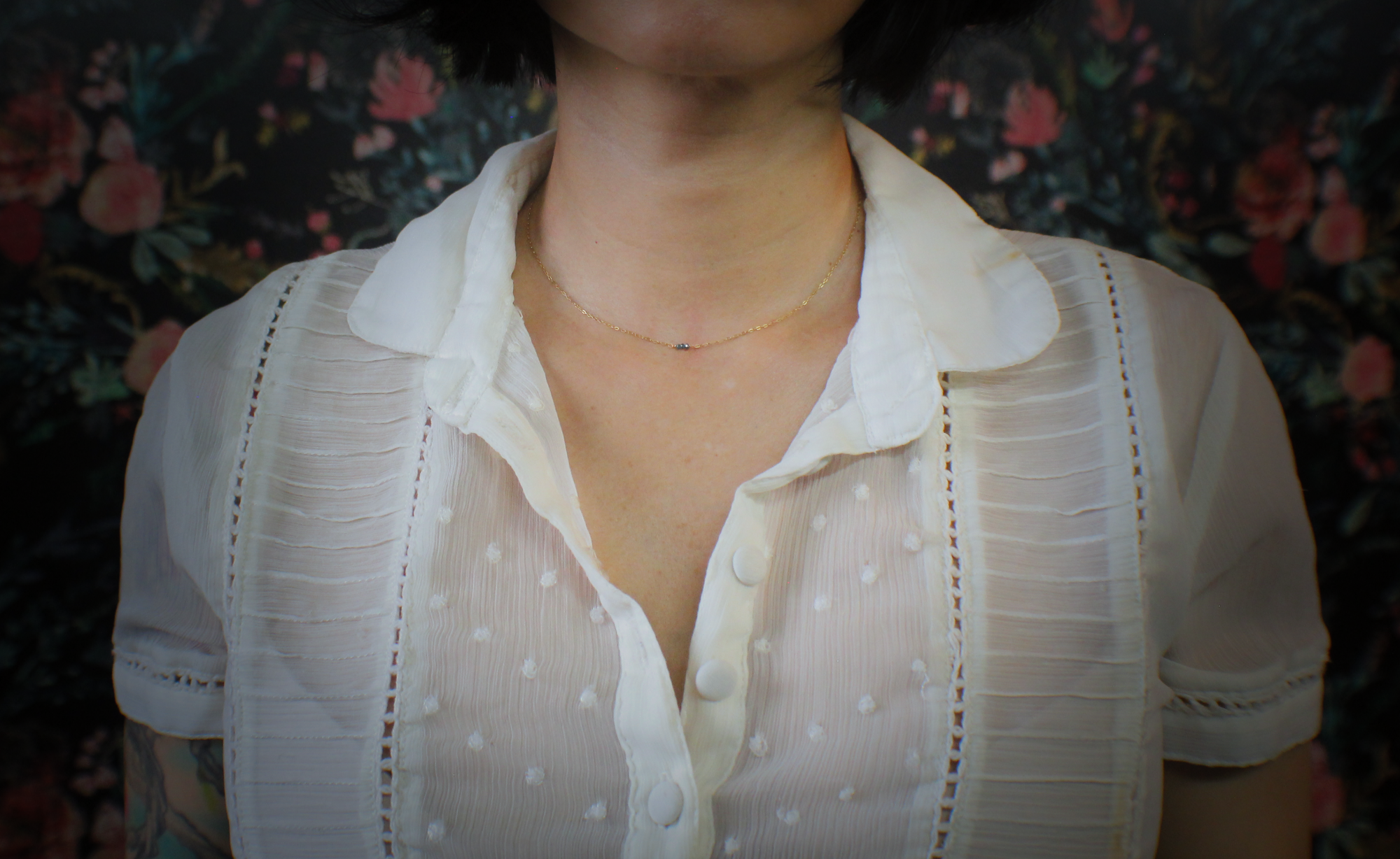 The Ingénue In Blue Diamonds