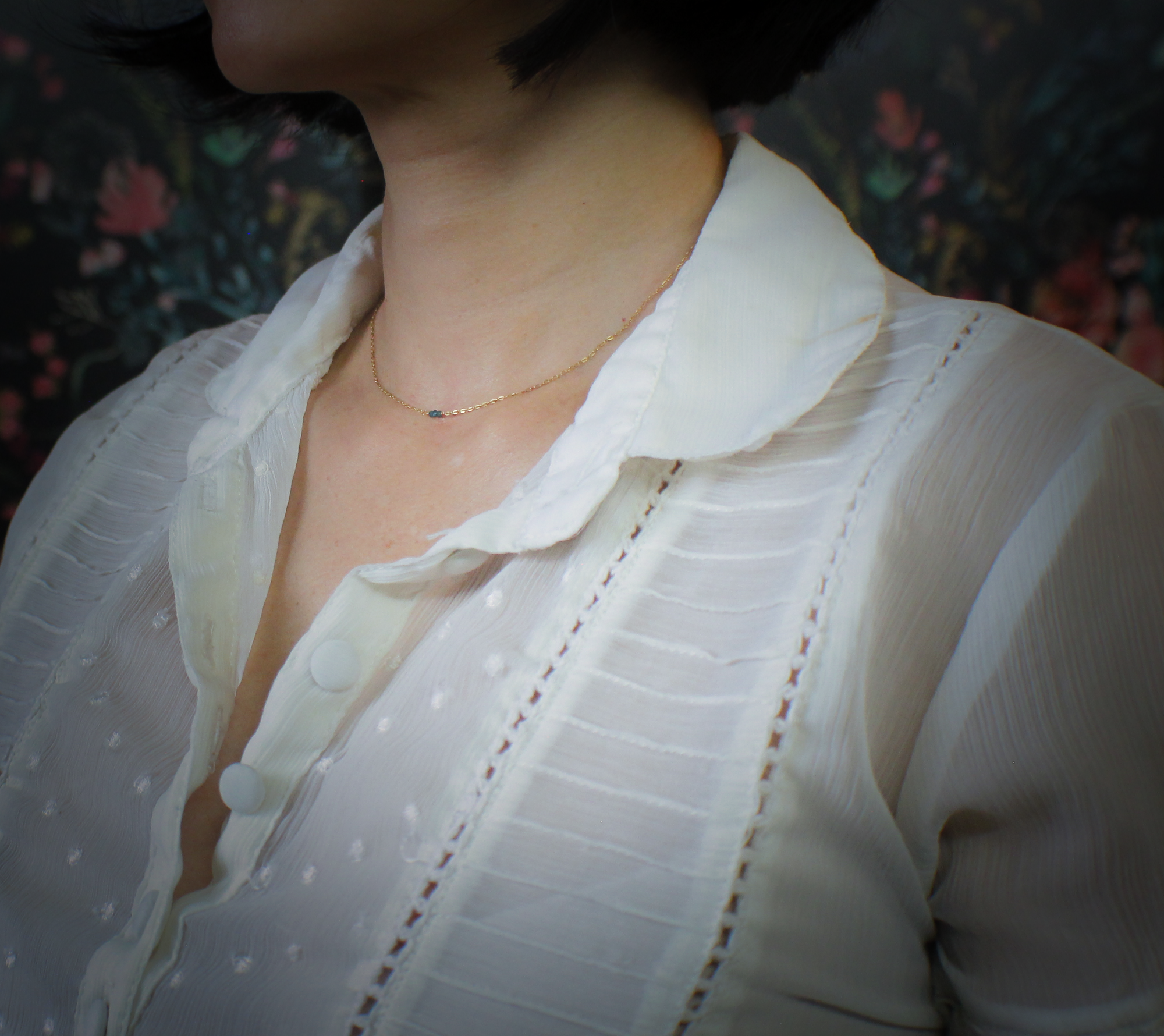 The Ingénue In Blue Diamonds