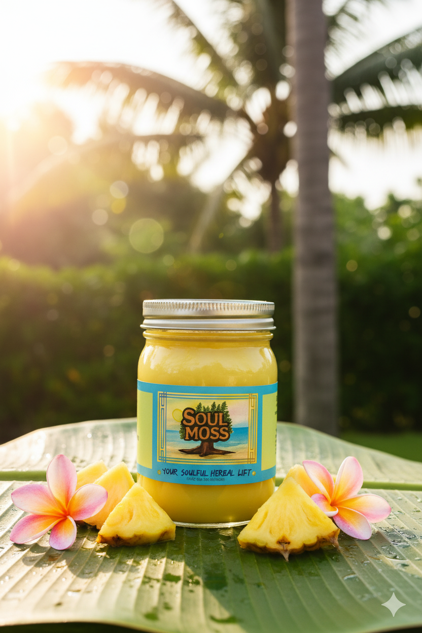 Soulmoss Sea Moss Gel Pineapple Flavor