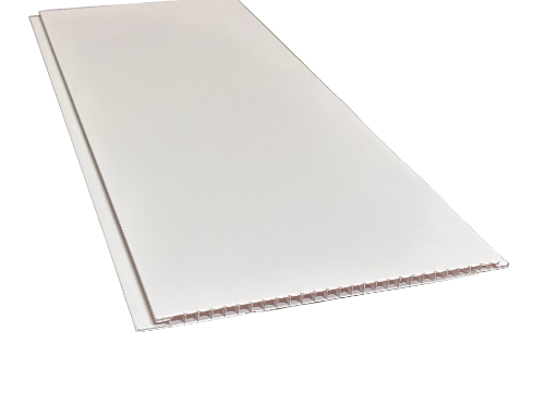 TABLILLA PVC LINO BLANCO 20cm x 5.90m x 7mm