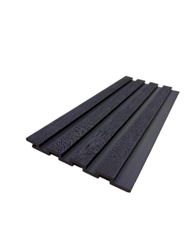 WPC FLAT PARA EXTERIORES NEGRO 17,7CM X 2,90M