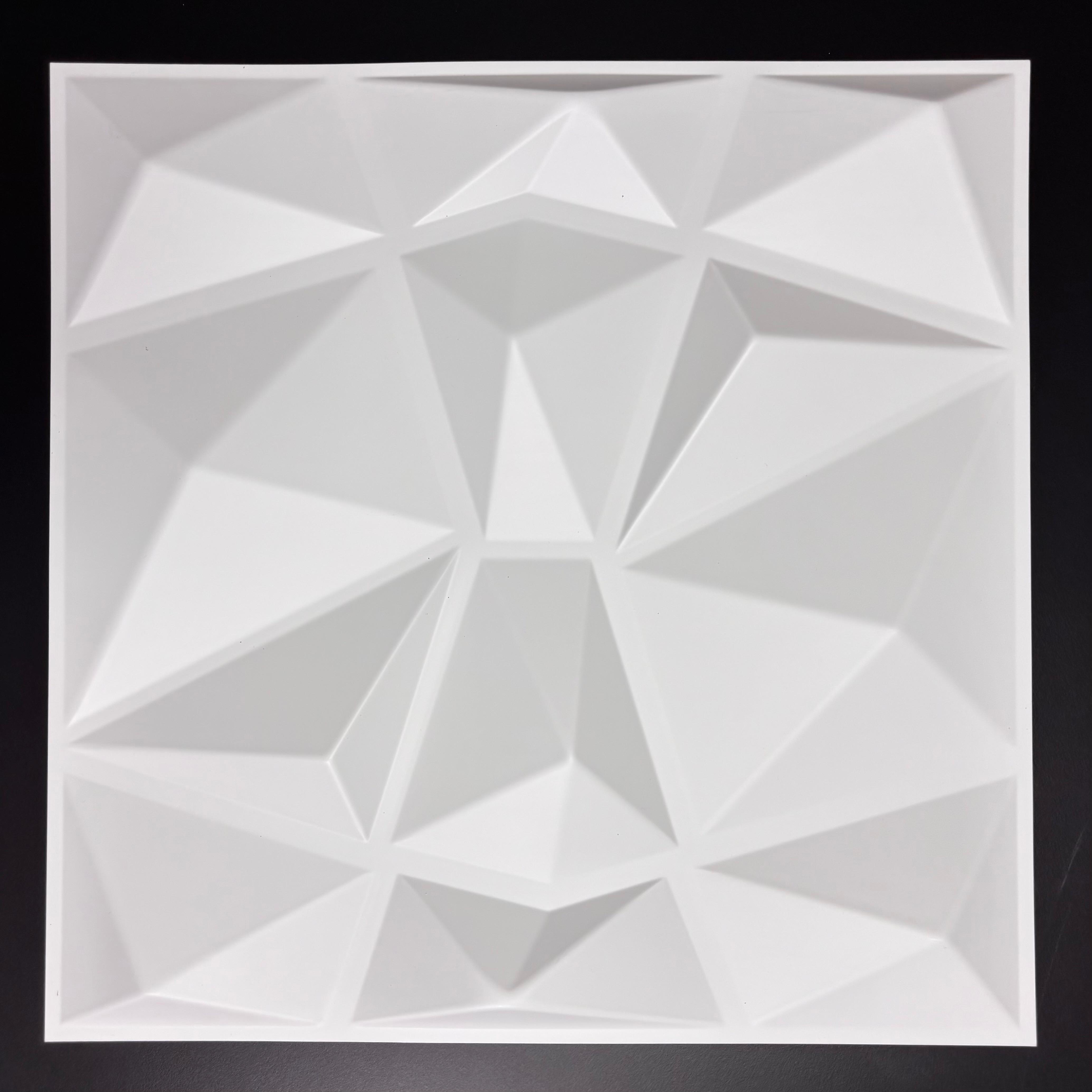 PANEL 3D BLANCO 50cm x 50cm