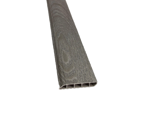 RODAPIÉ PVC CAOBA 8CM X 2,40M