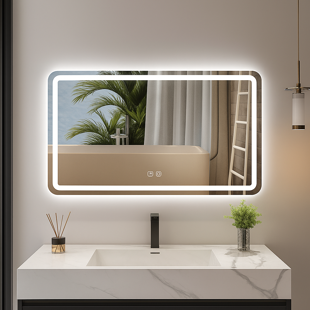 ESPEJO CON LUZ LED LR2001-80