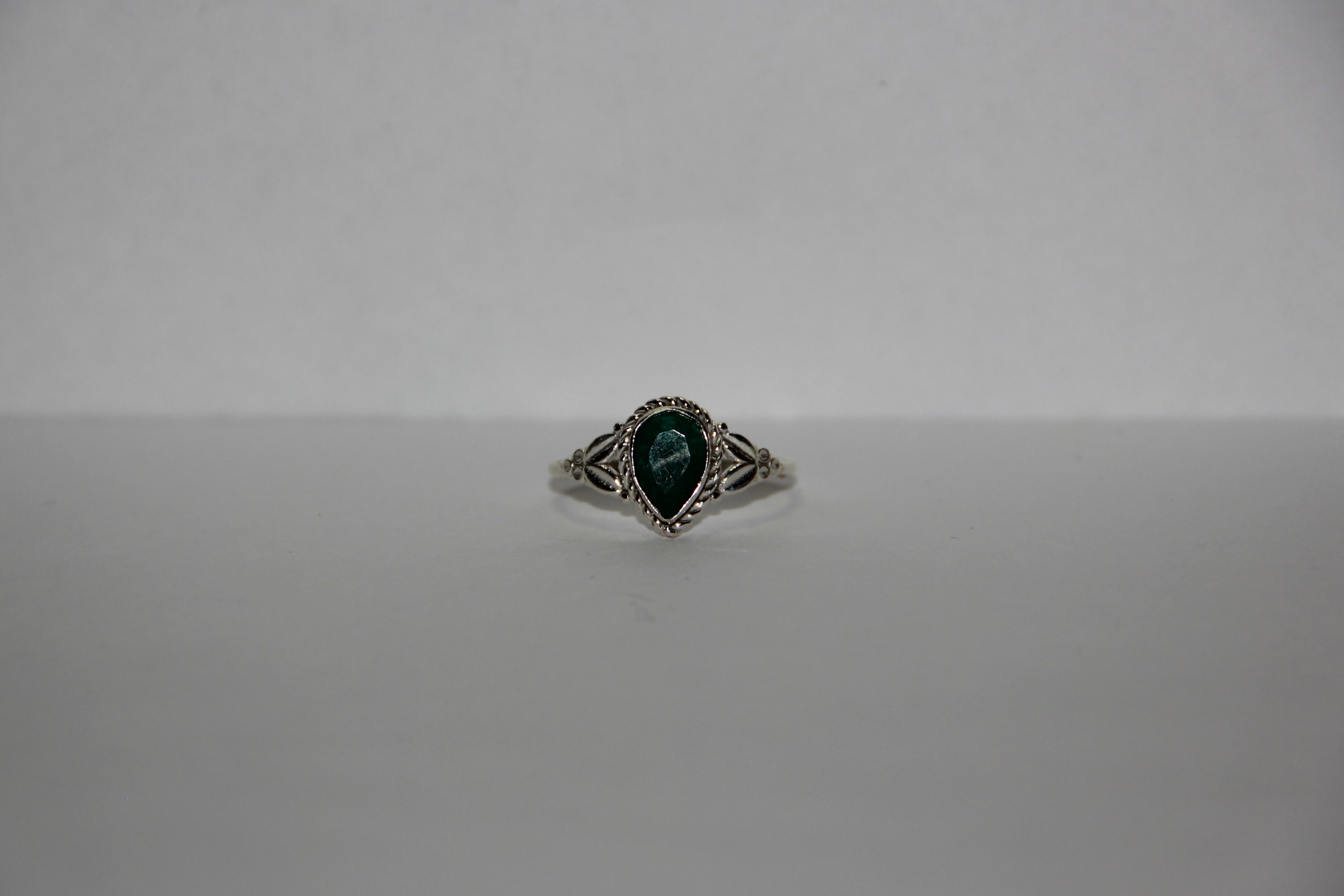 Anillo Malaquita Ovalado