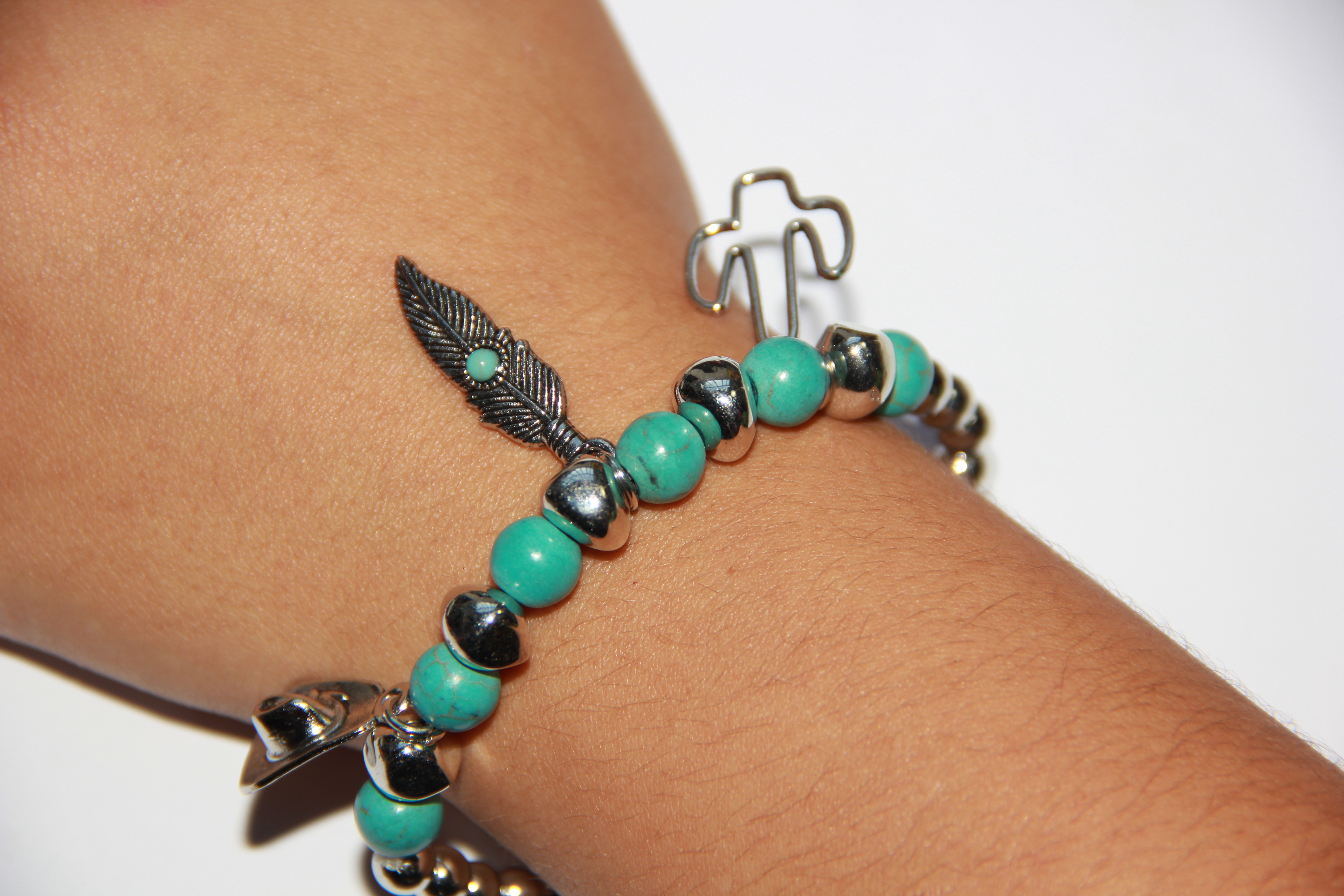 Pulsera Con Abalorios