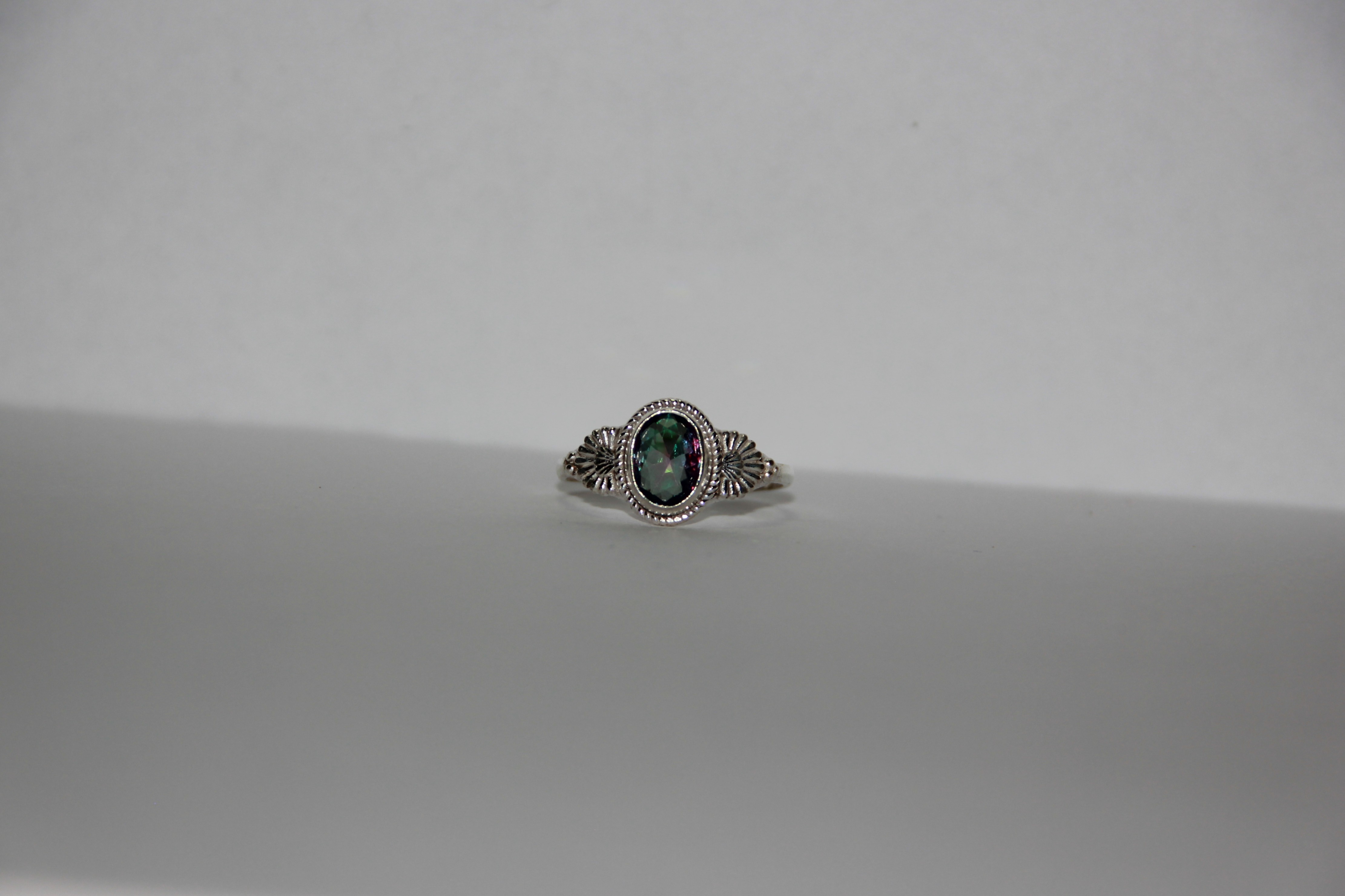 Anillo Topacio Místico