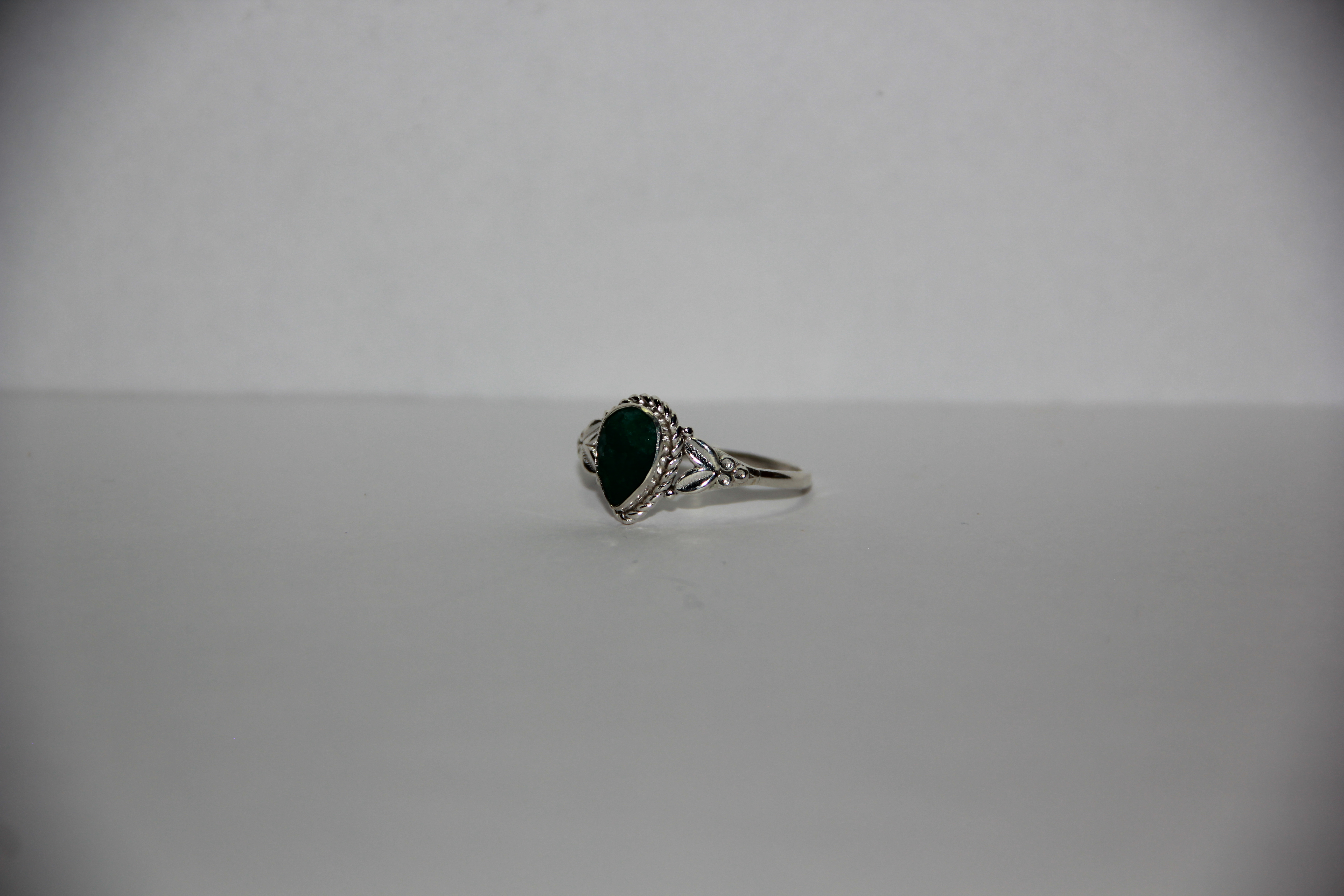 Anillo Malaquita Ovalado