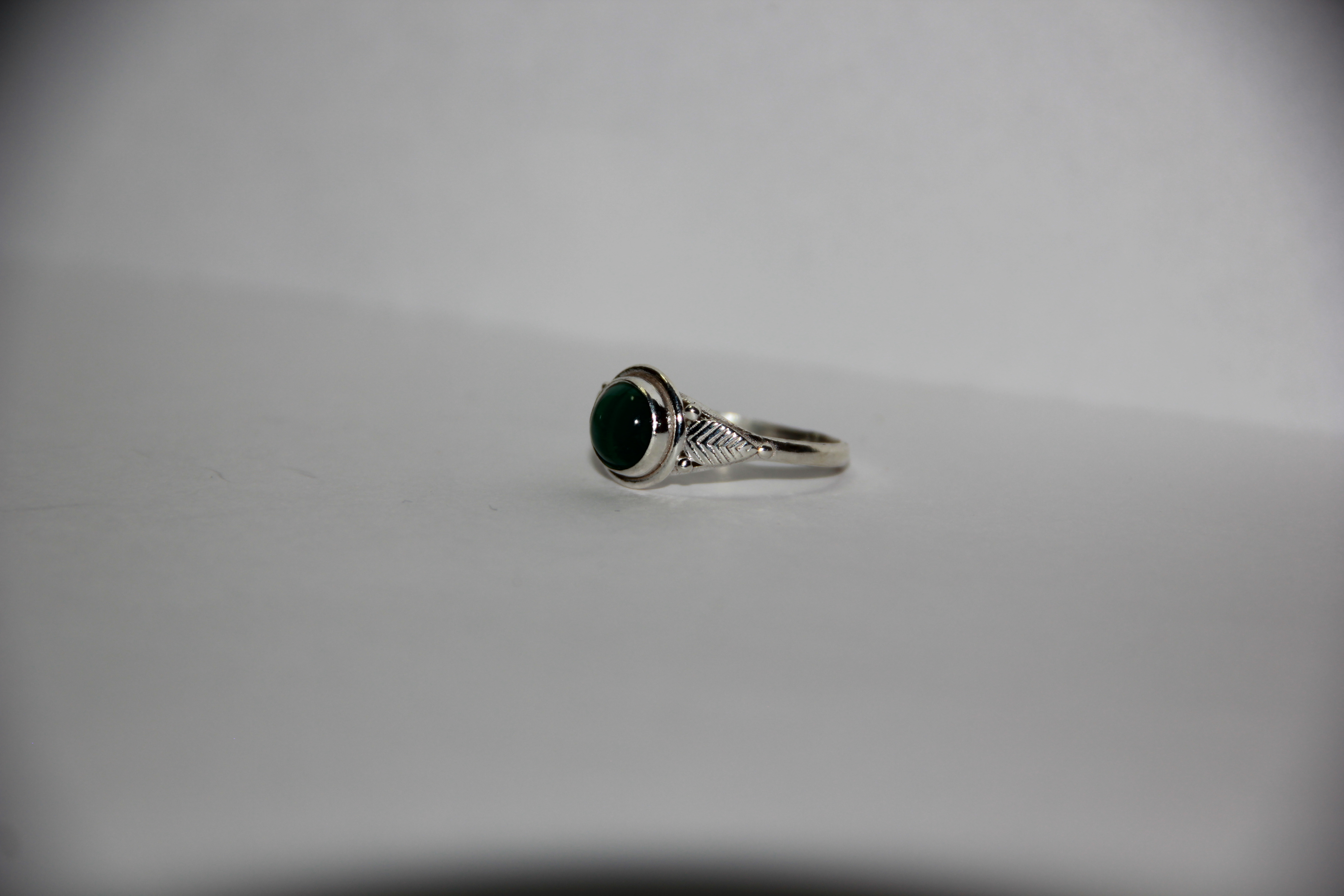 Anillo Malaquita Redondo