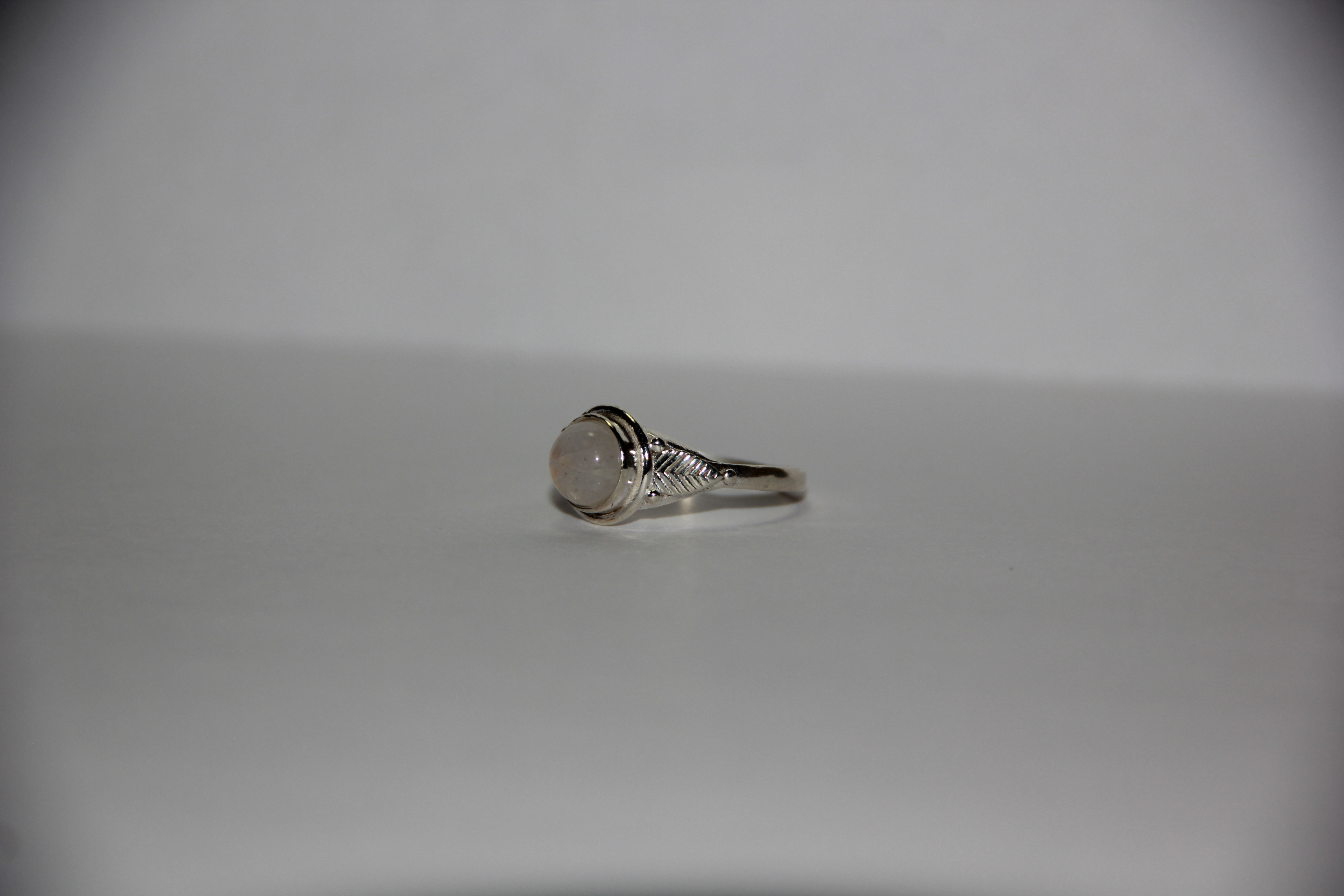 Anillo De Piedra De Luna 