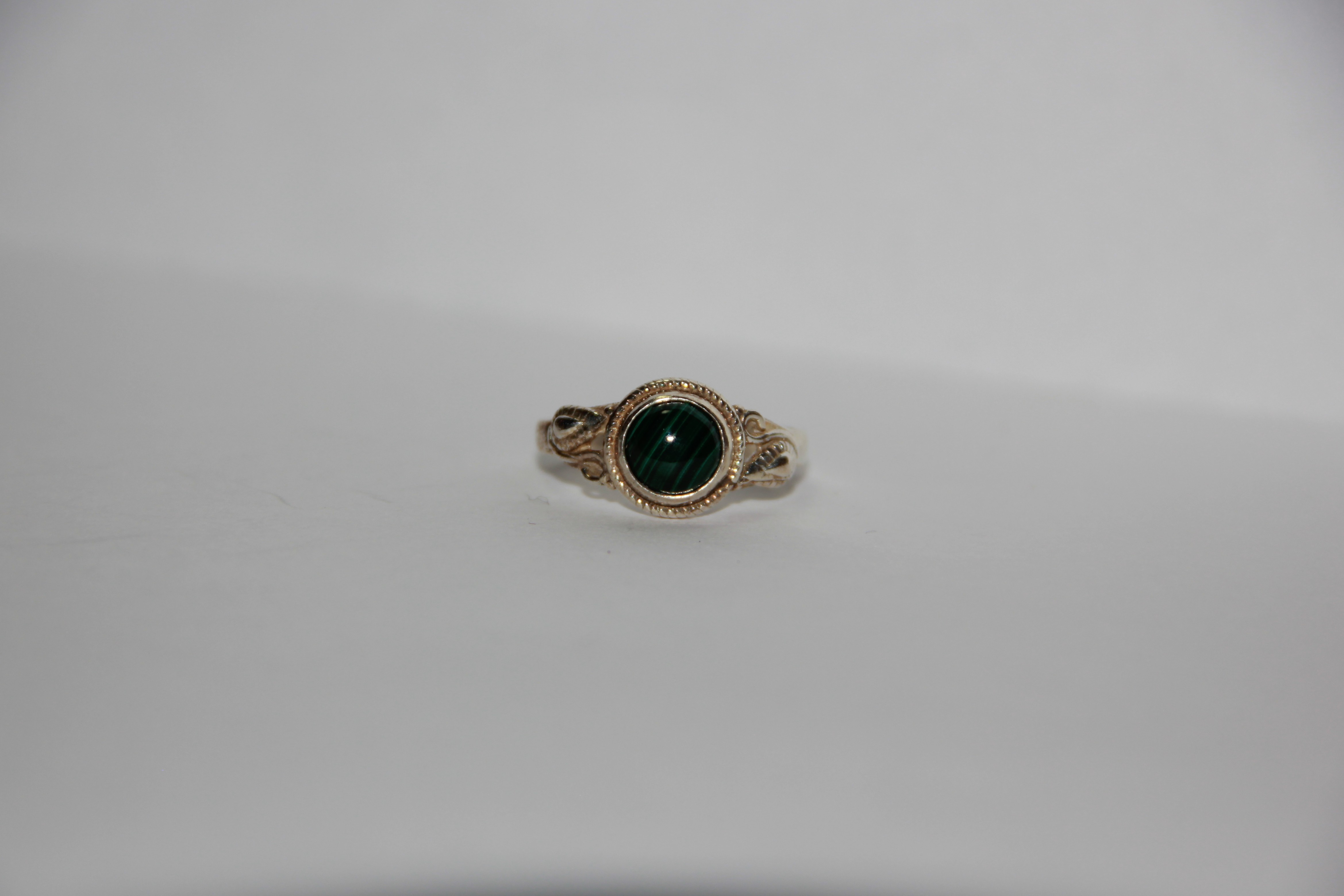 Anillo Malaquita 