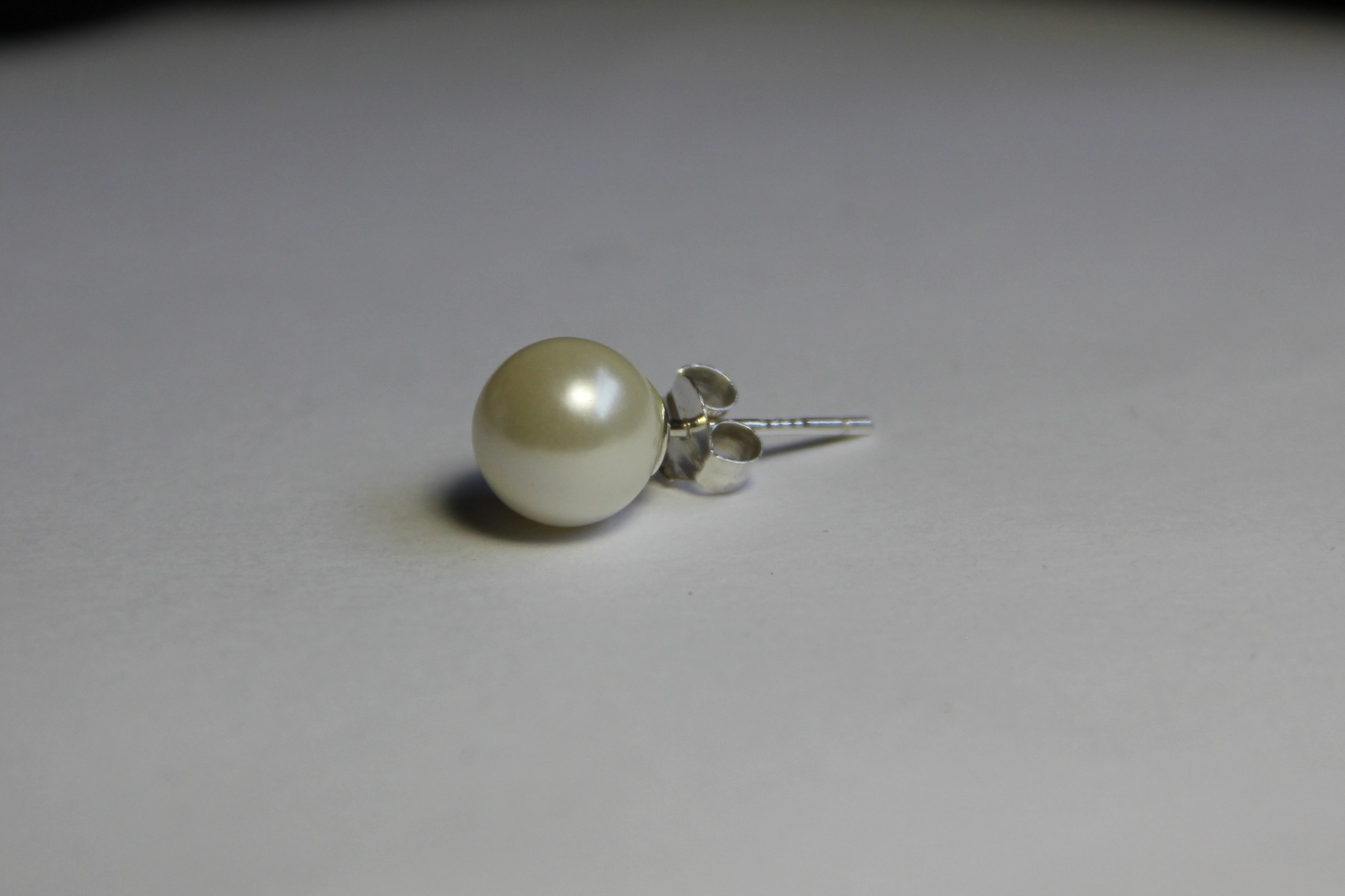 Pendientes De Perlas Redondas