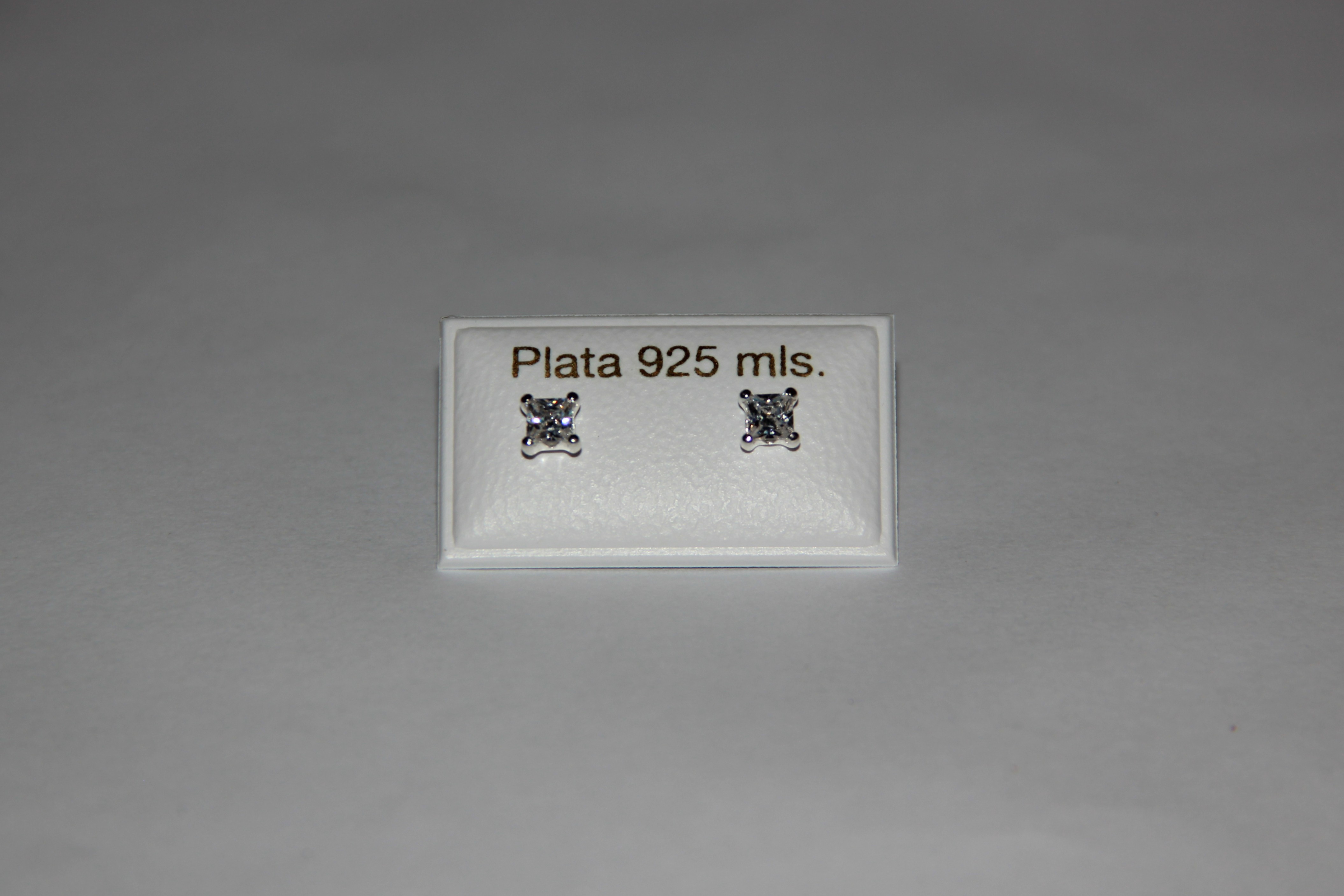 Pendientes Dormilonas Cuadrados