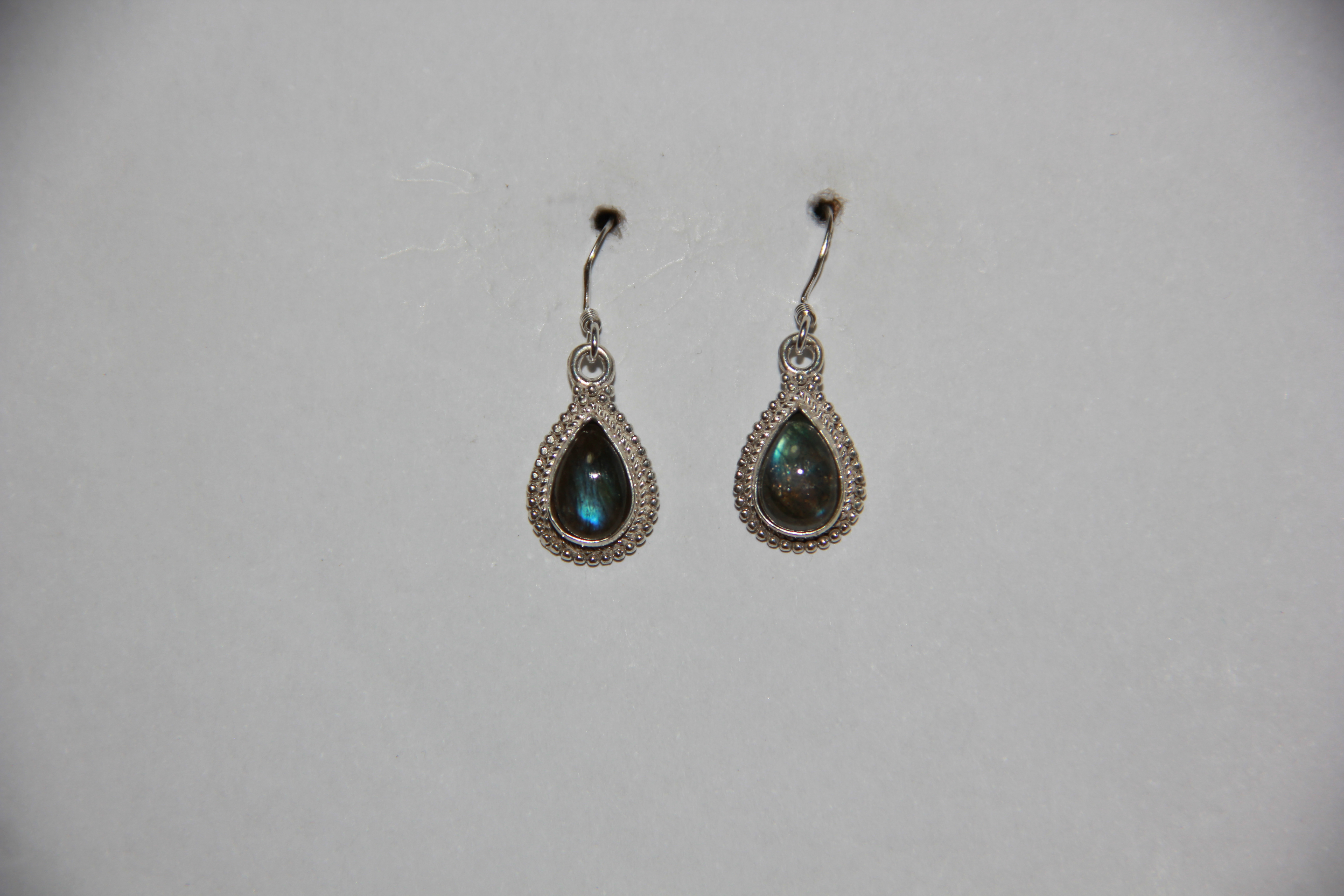 Pendientes Labradorita