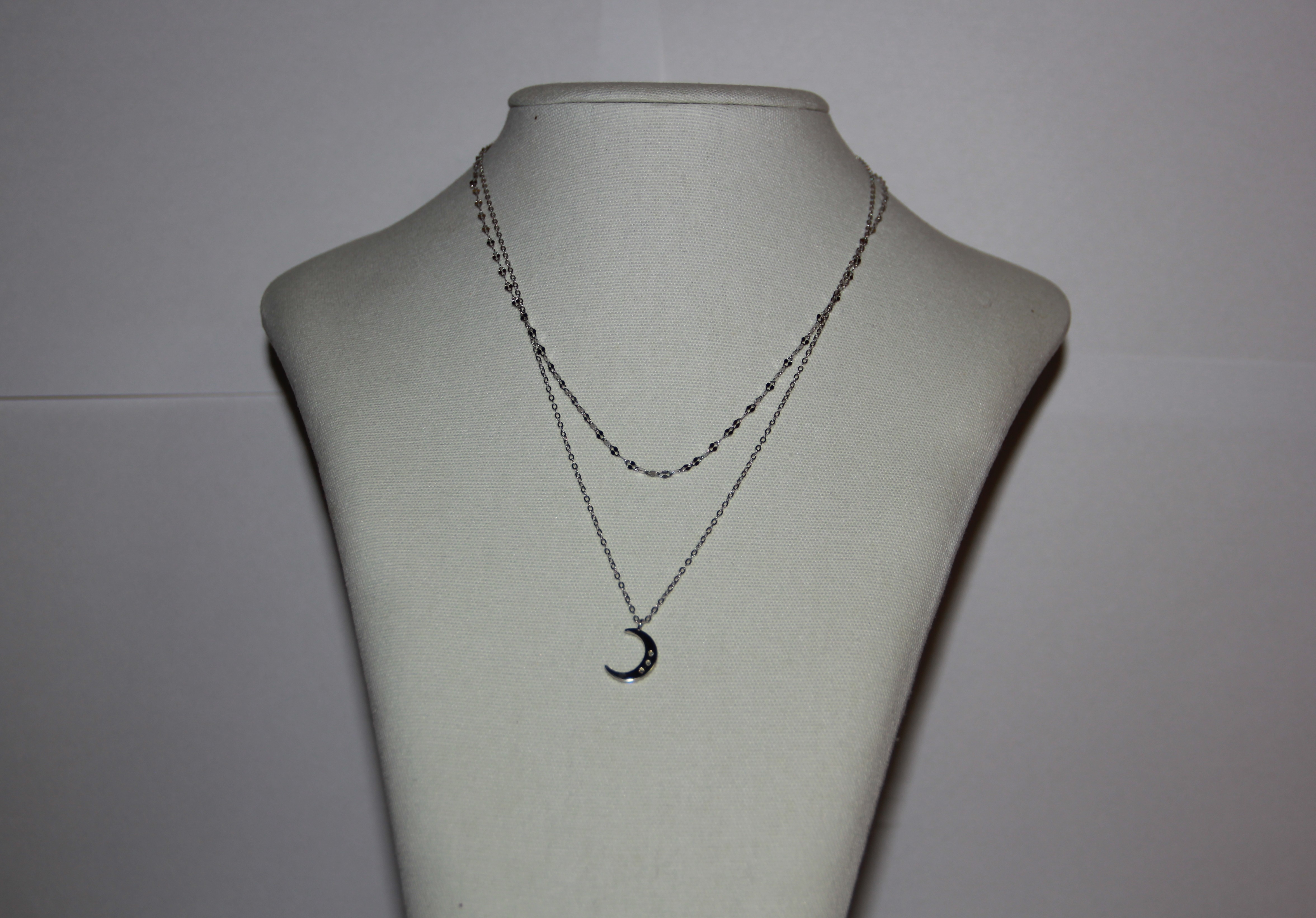 Gargantilla Doble De Luna