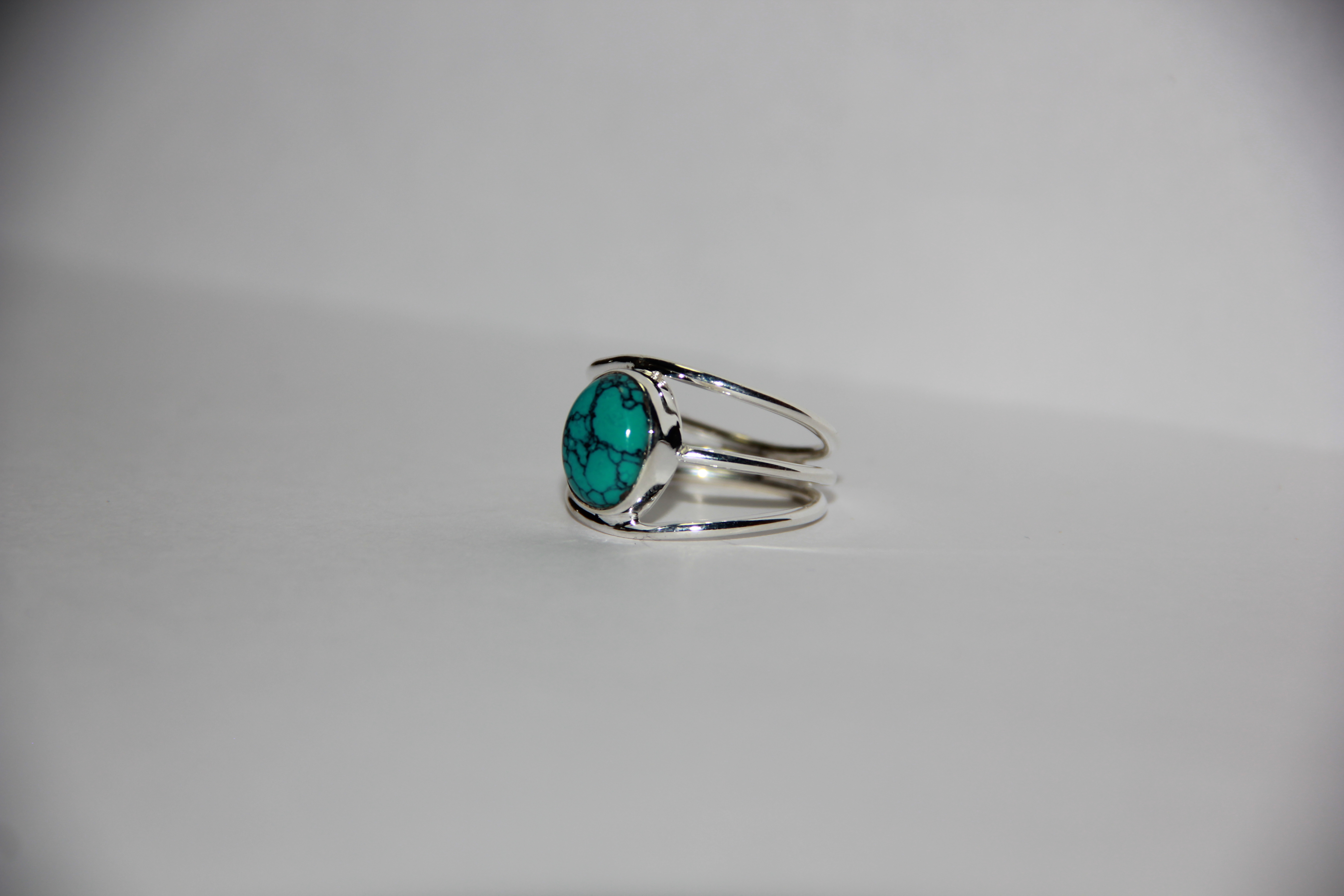 Anillo Turquesa Triple