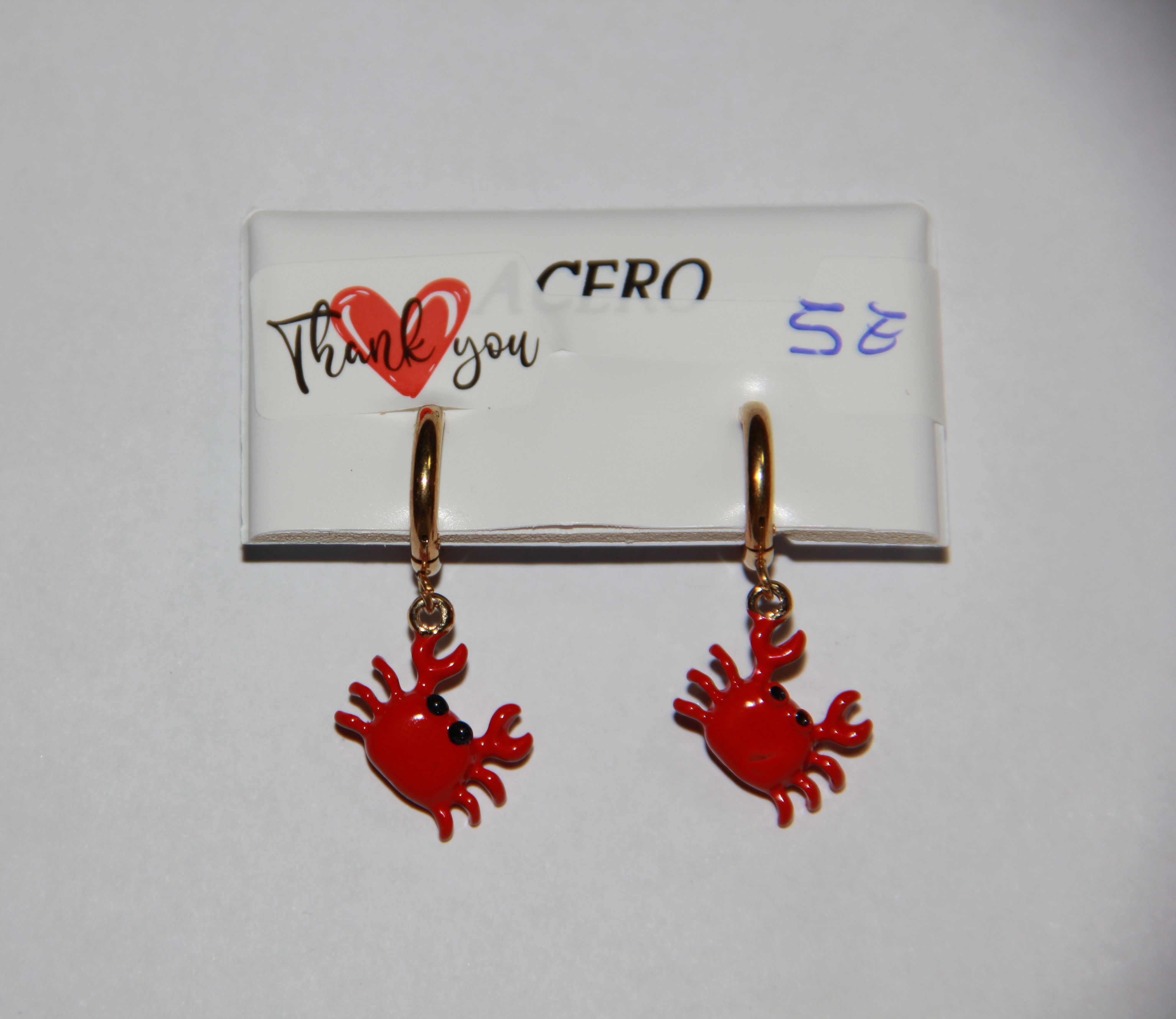 Argollas De Acero Inoxidable De Cangrejos