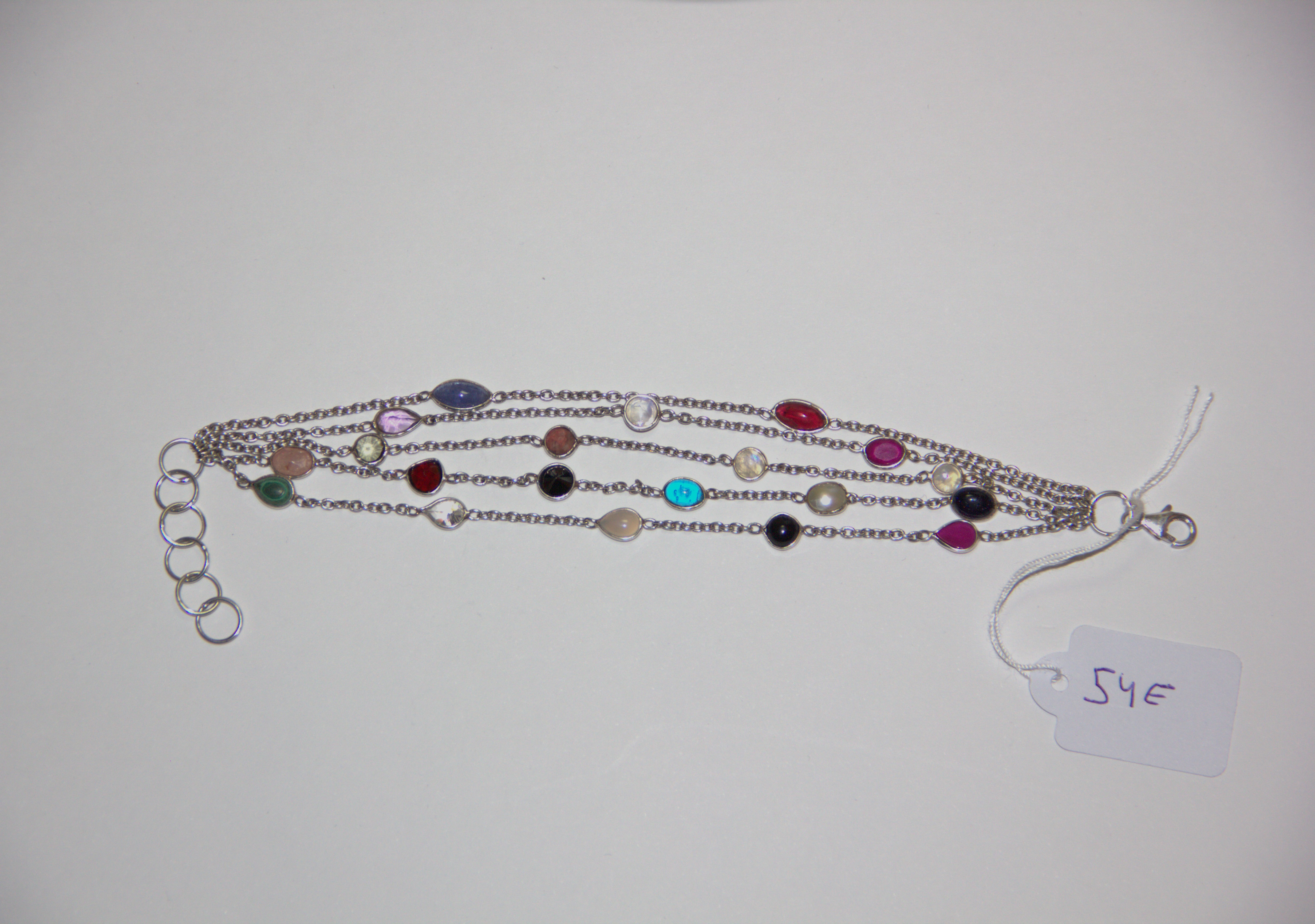 Pulsera De Piedras De Colores