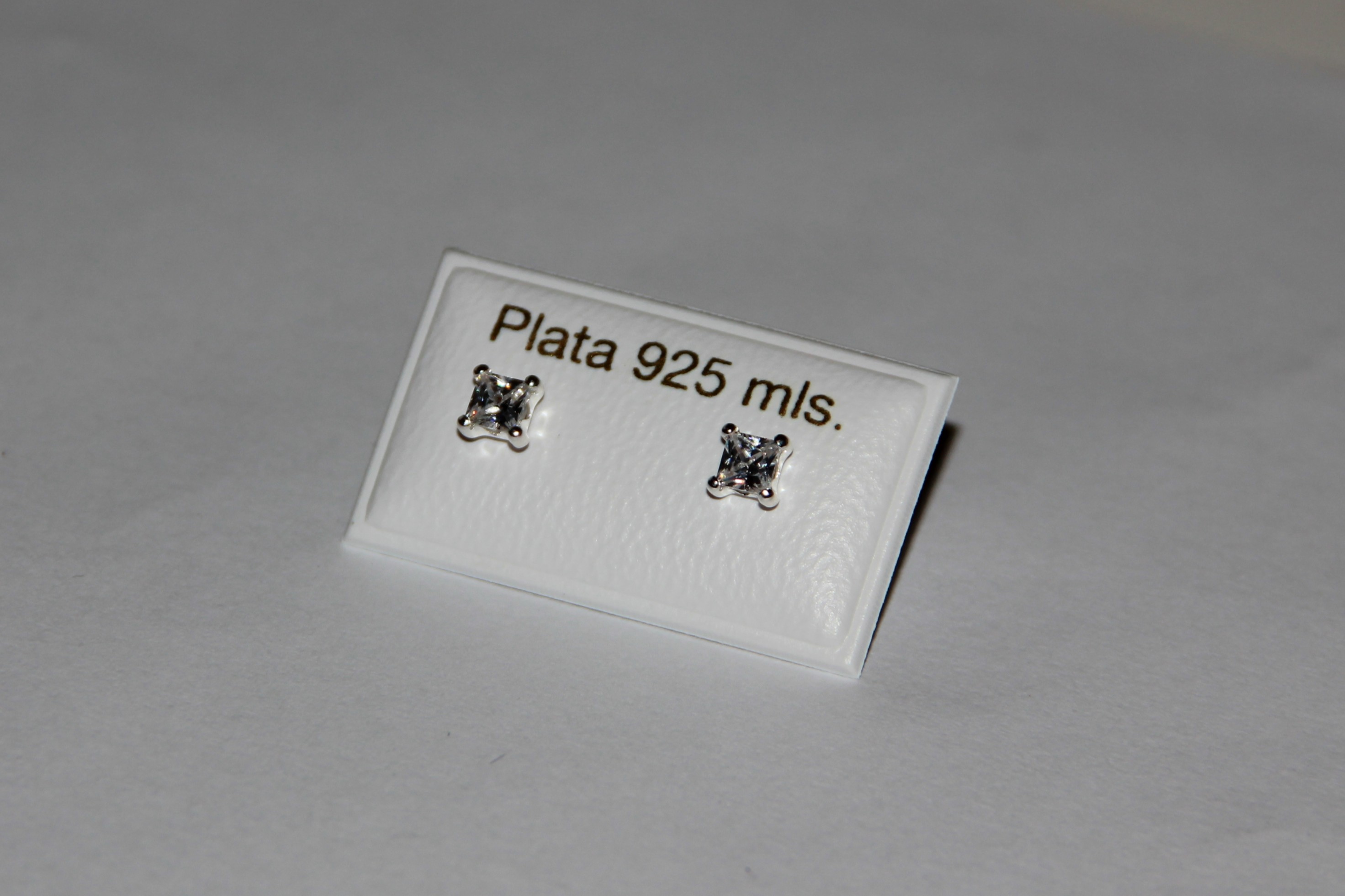 Pendientes Dormilonas Cuadrados