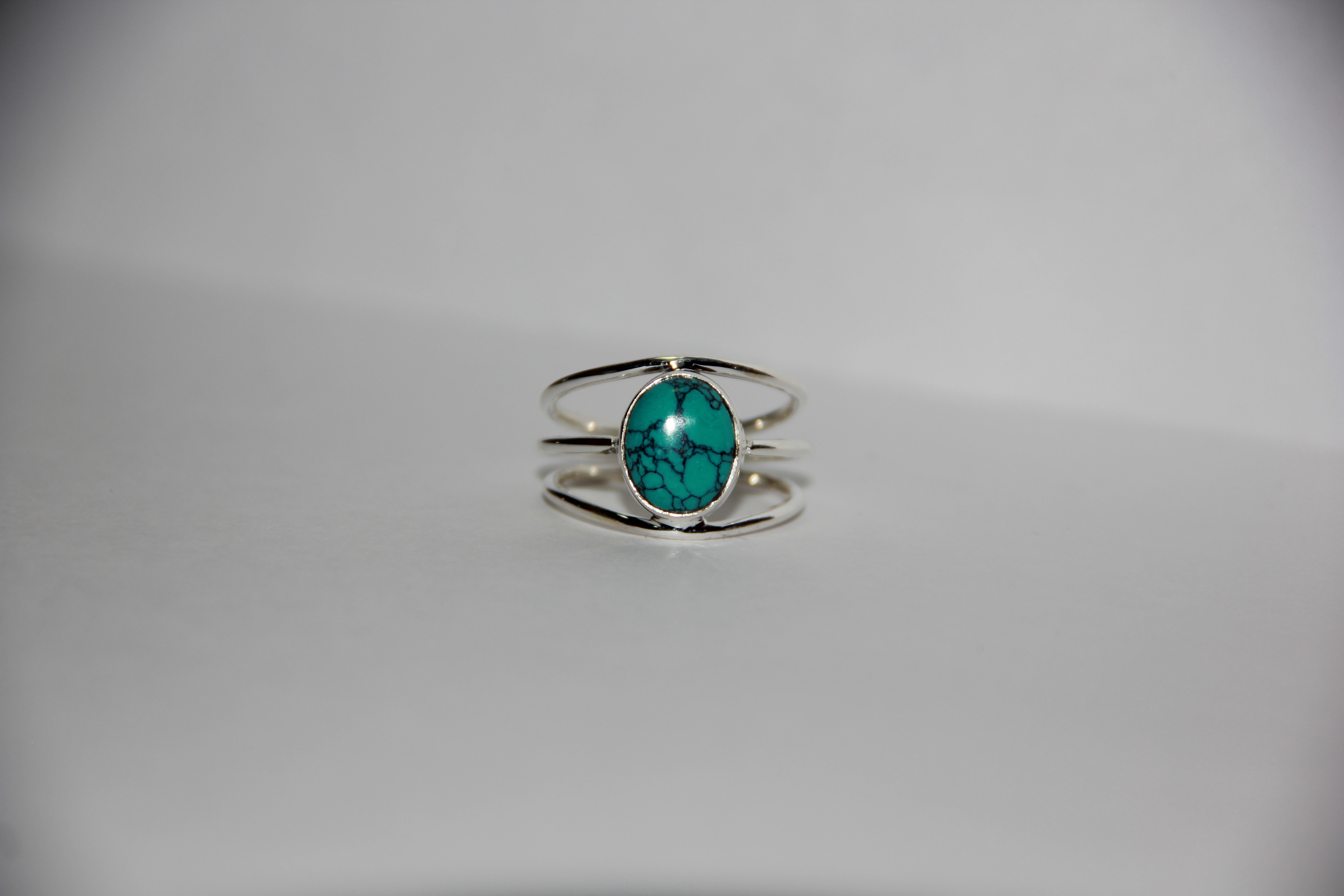 Anillo Turquesa Triple