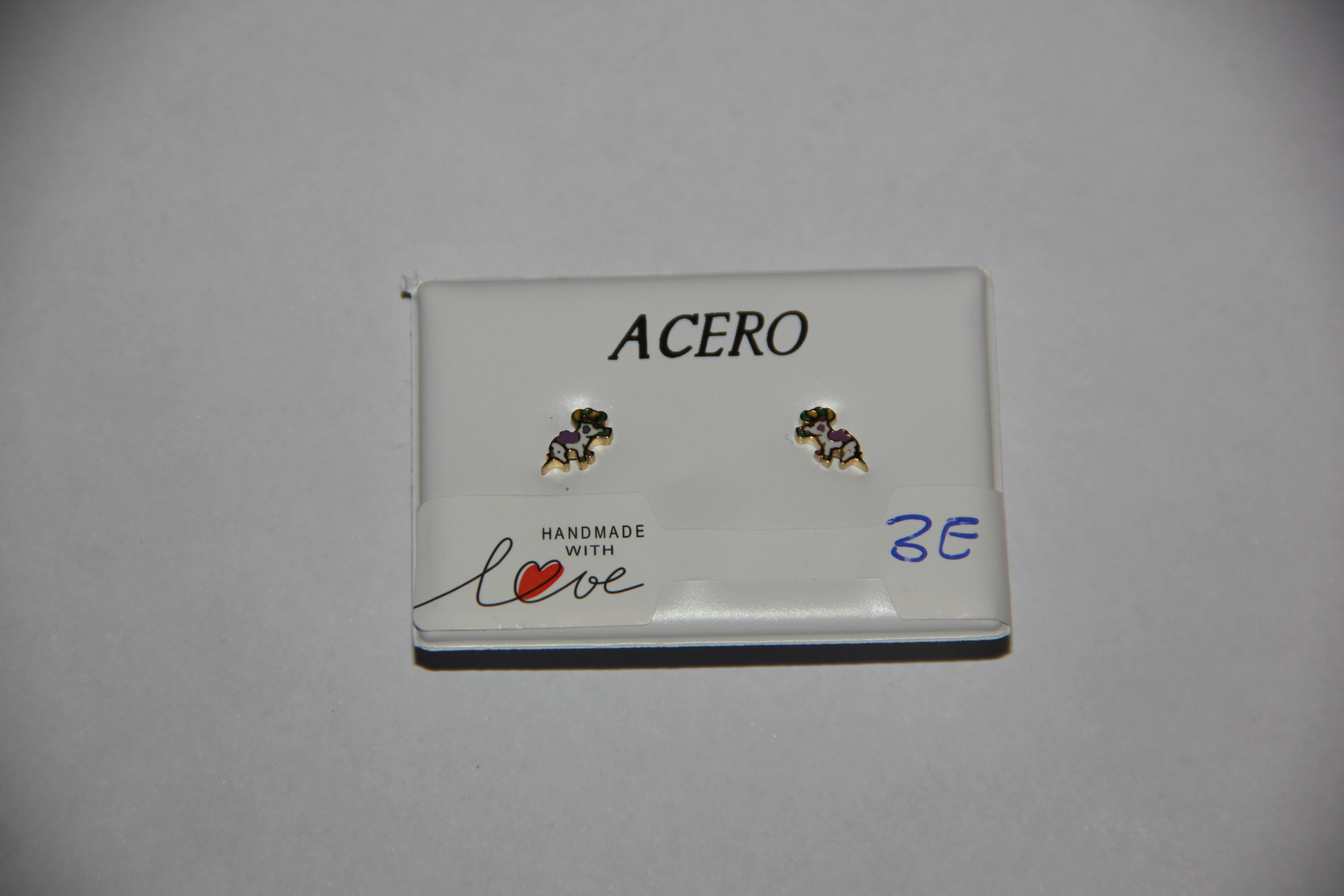 Pendientes De Caballo De Niña