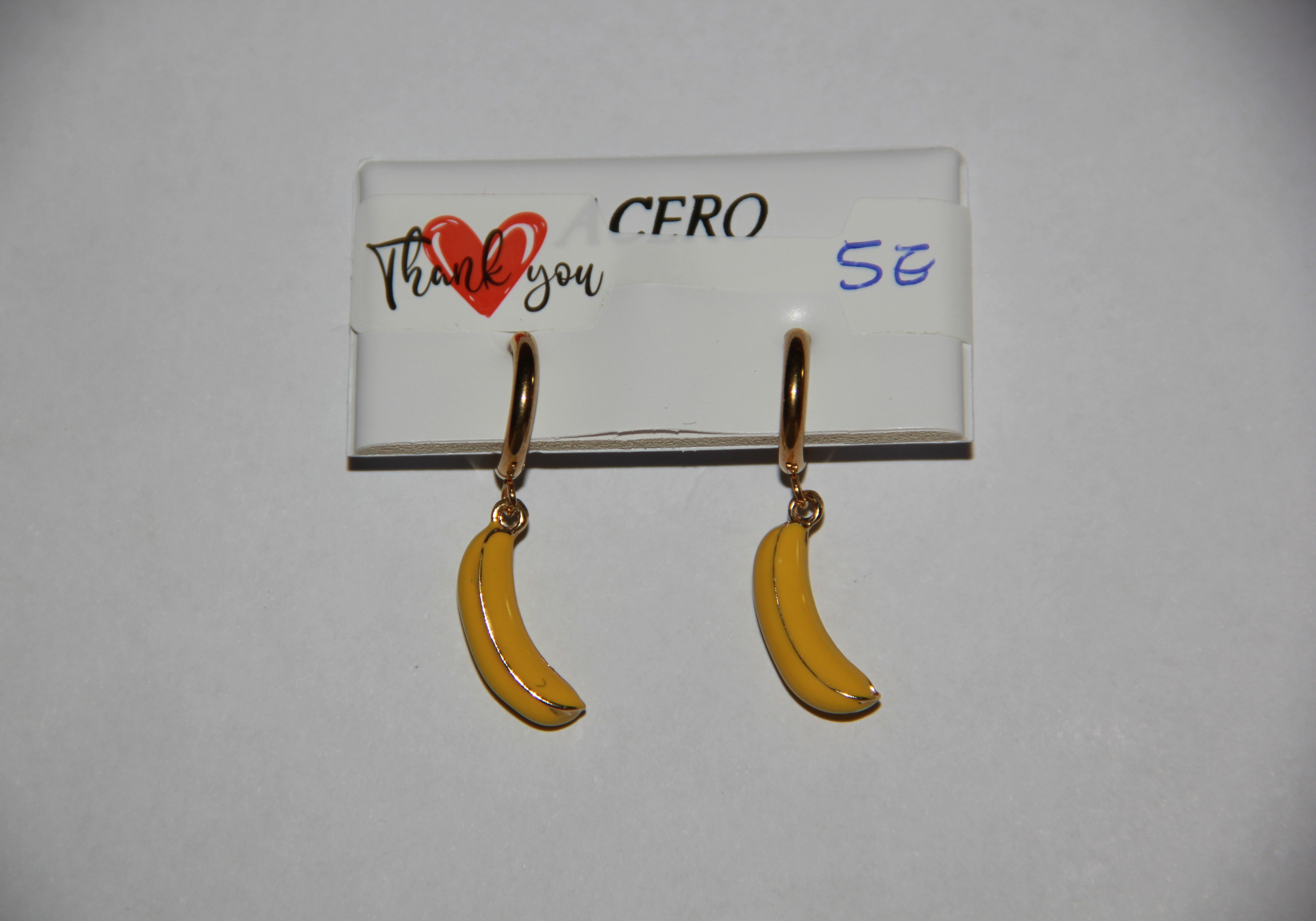 Pendientes De Plátano 