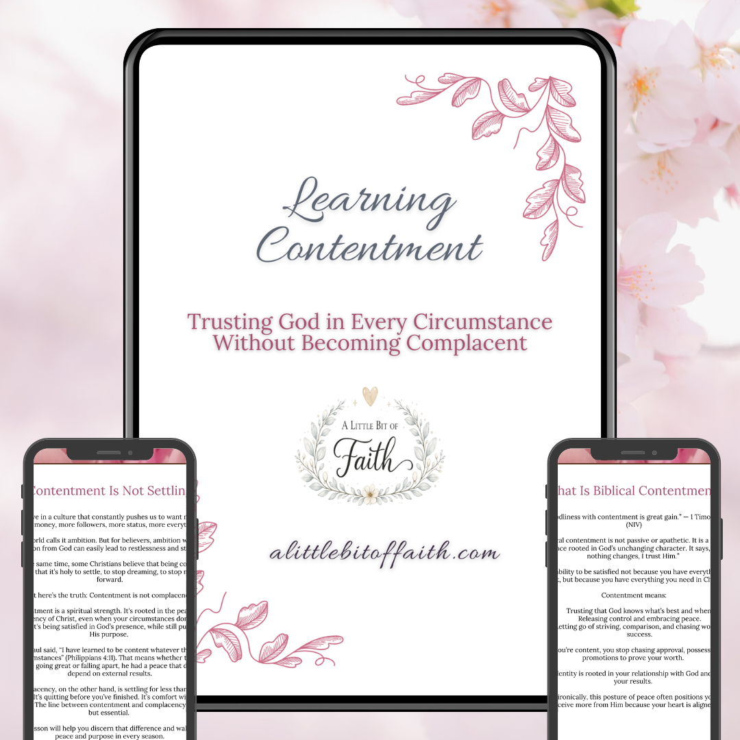 Learning Contentment