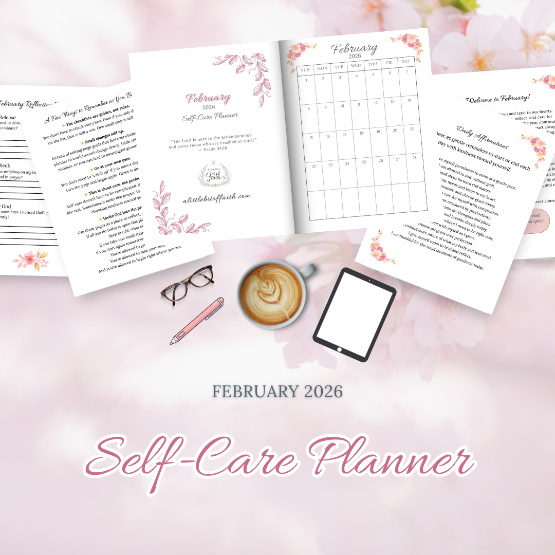 February 2026 Digital Self-Care Planner