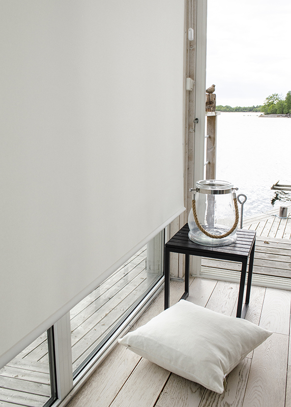 Blackout White Shade