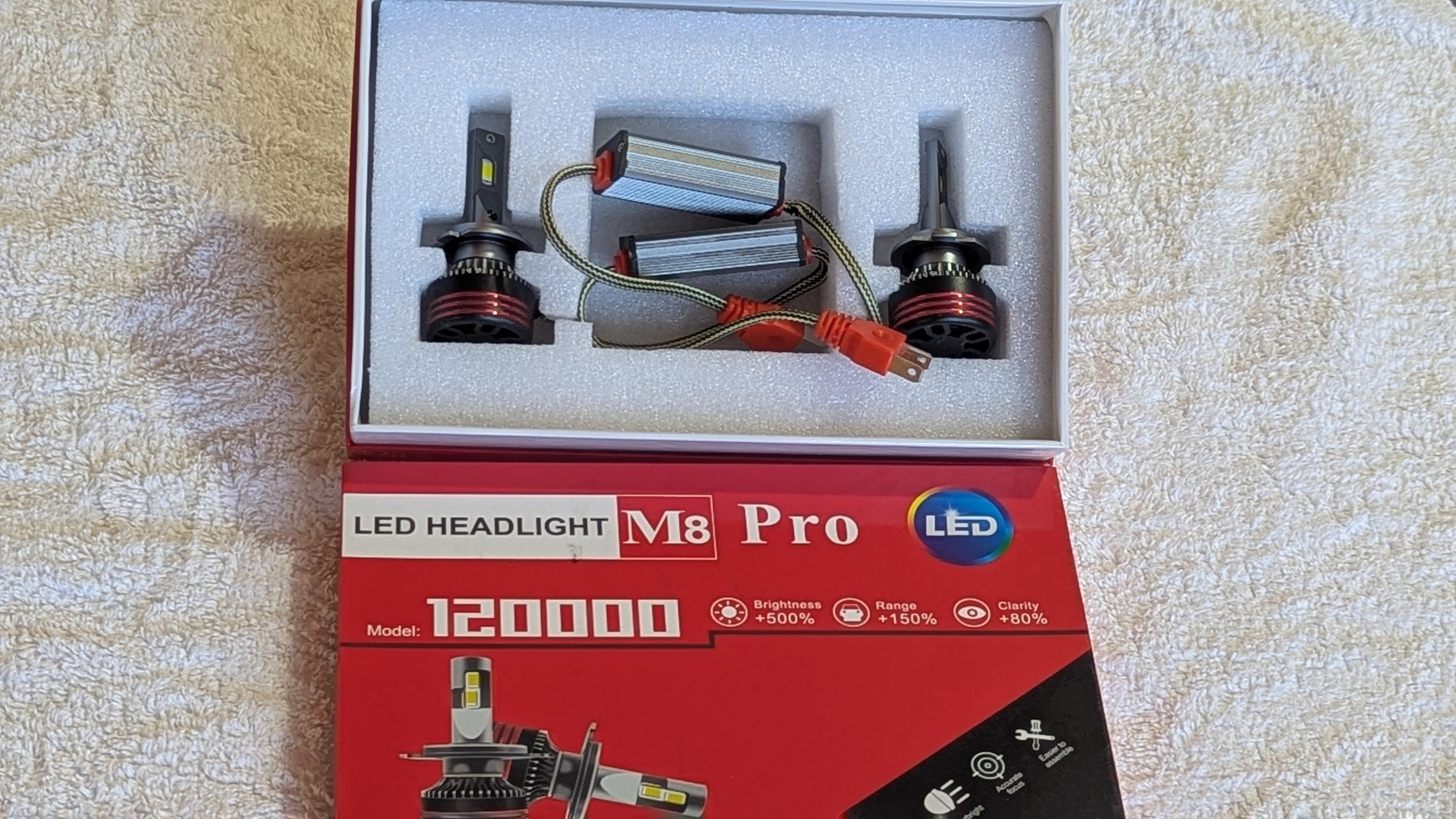 M8 Pro LED Headlight