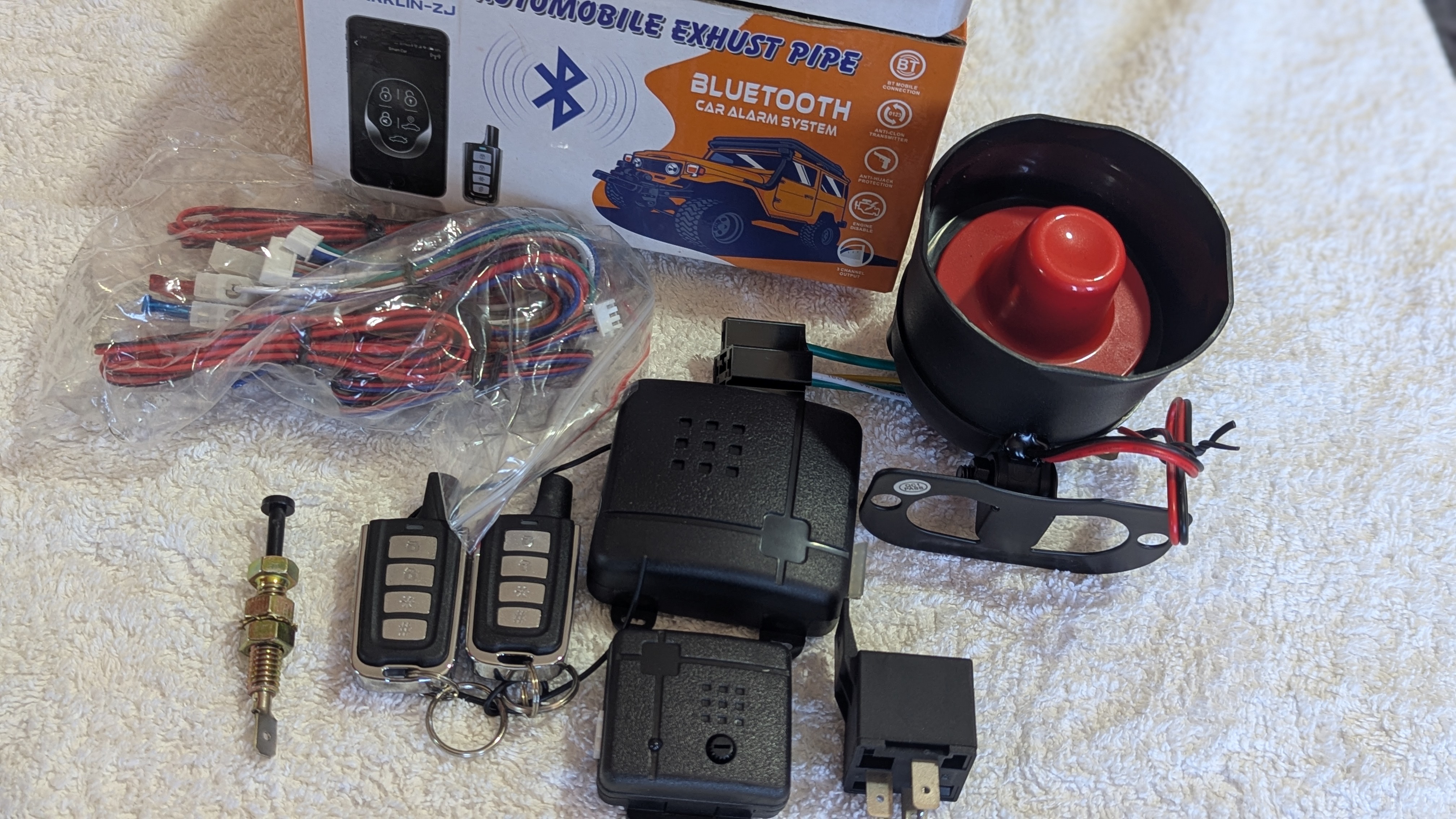 Car Alarm Siren Kit