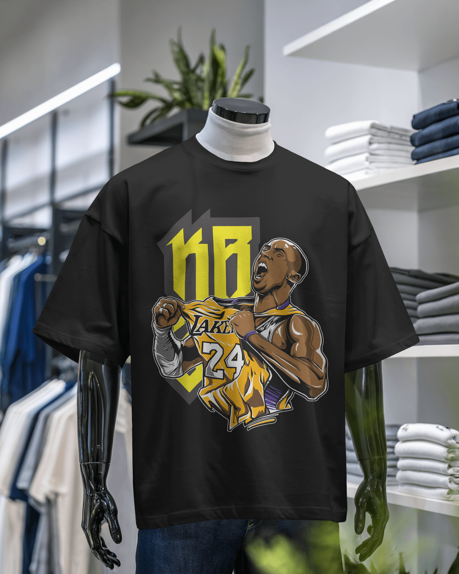 Kobe Bryant Tribute Graphic T-Shirt