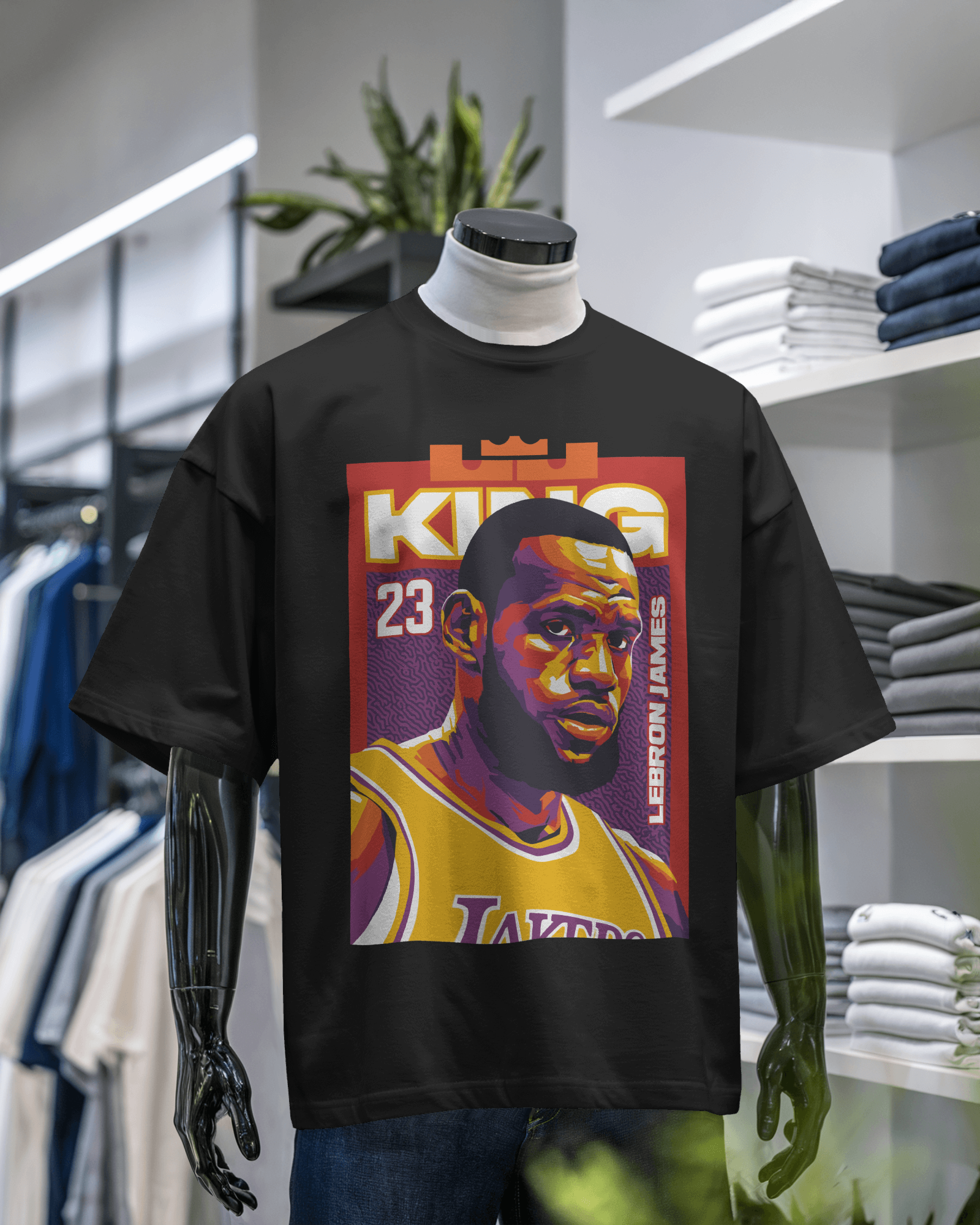 LeBron James Tribute Graphic T-Shirt