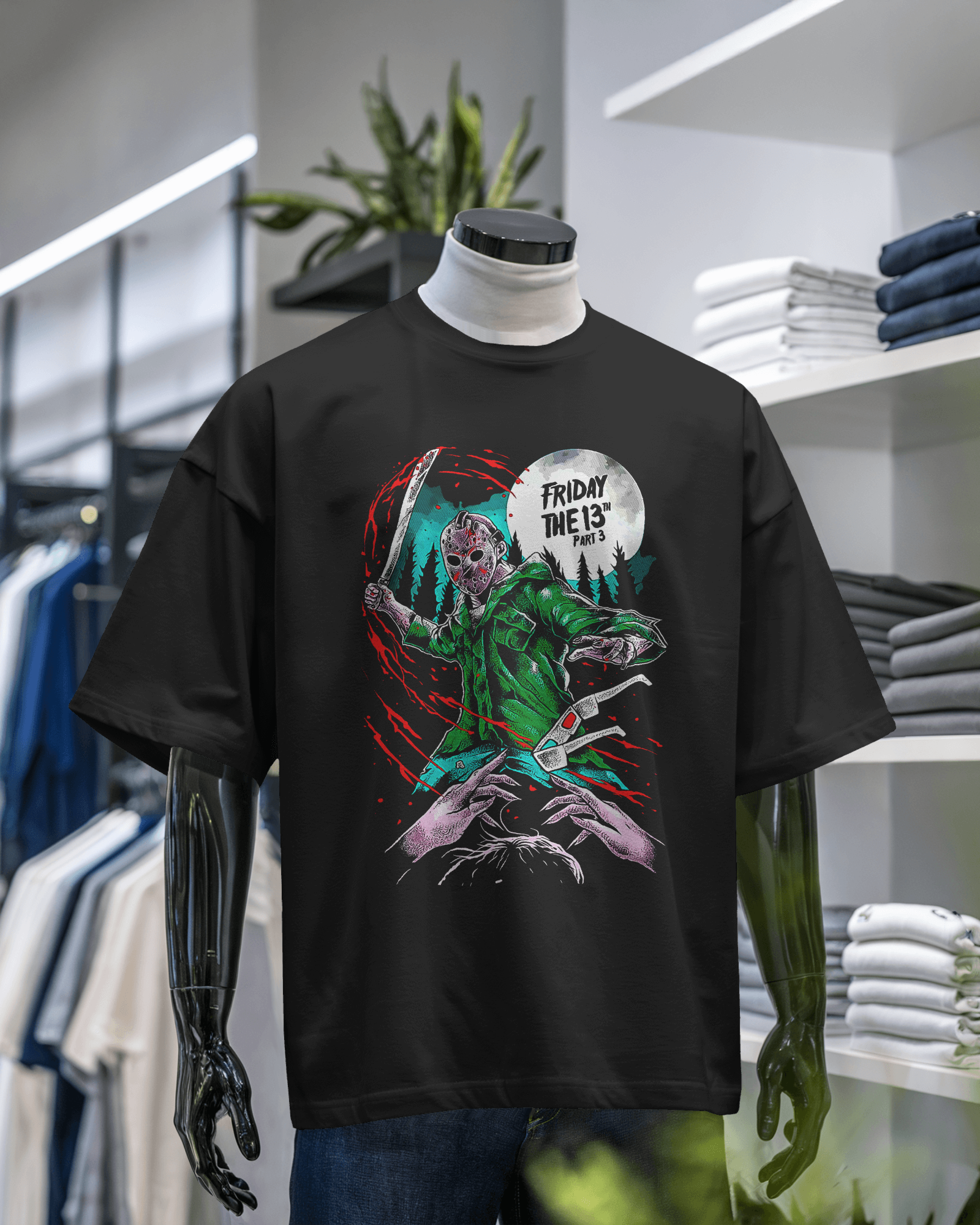 Friday the 13th Part 3 Graphic T-shirt