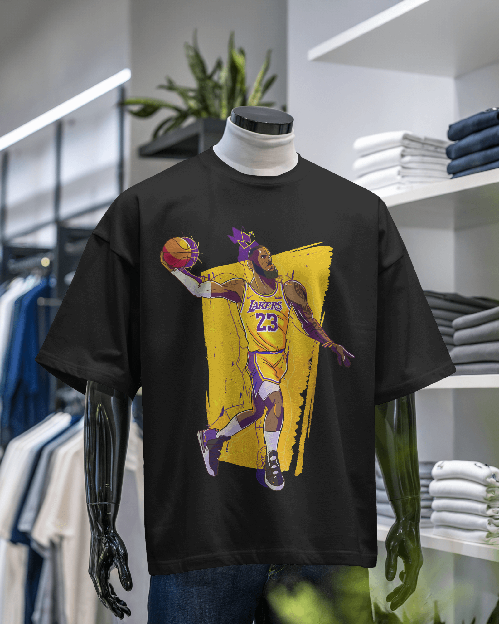 LeBron James Lakers Graphic T-Shirt