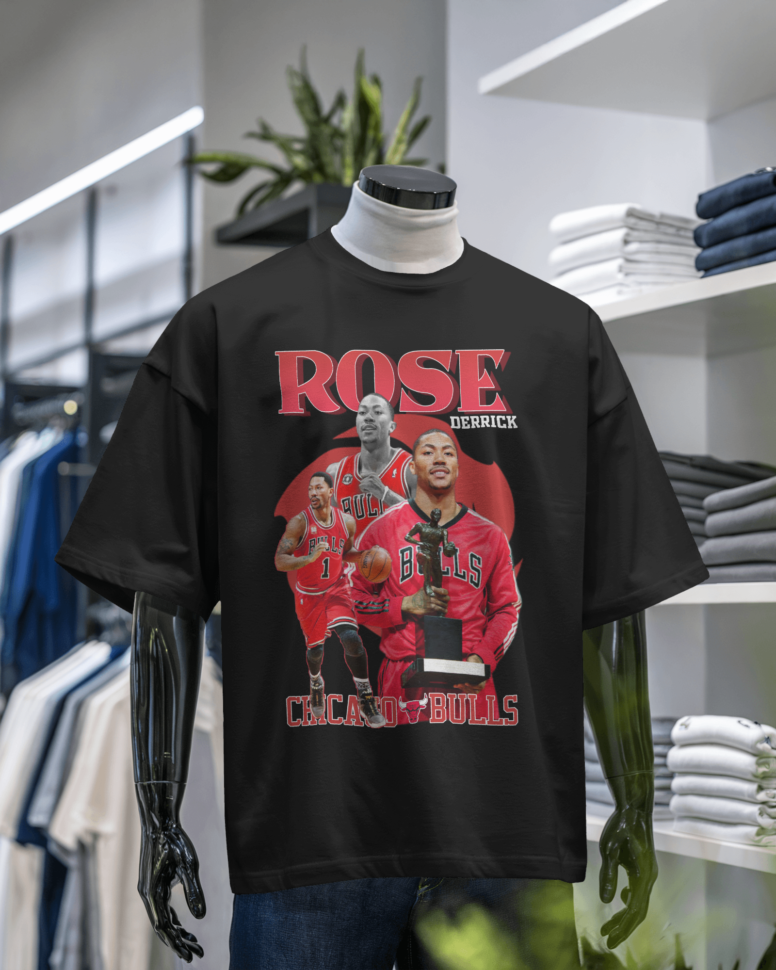 Derrick Rose Chicago Bulls Graphic T-Shirt