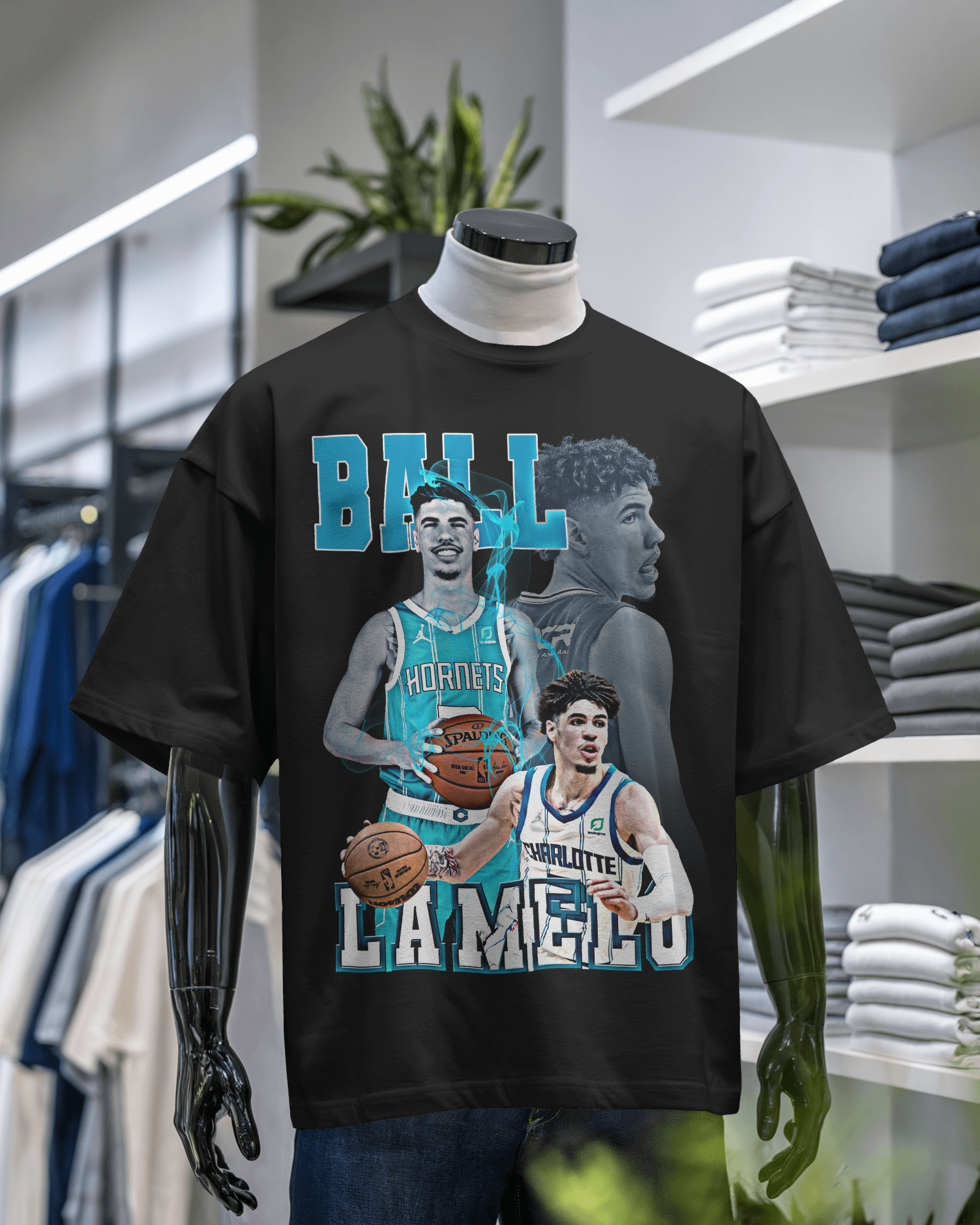 Charlotte Hornets LaMelo Ball Graphic T-Shirt