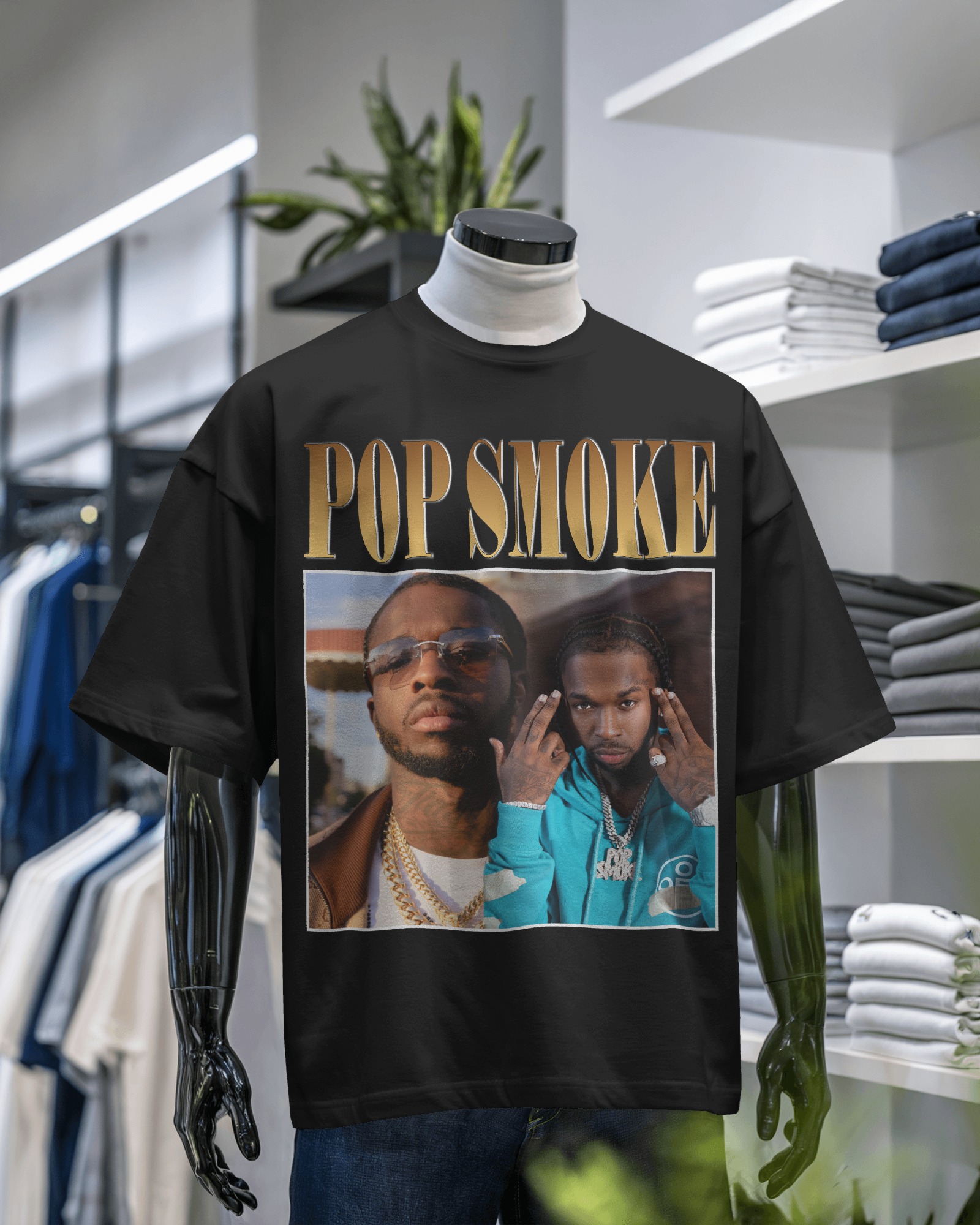Pop Smoke Graphic T-Shirt