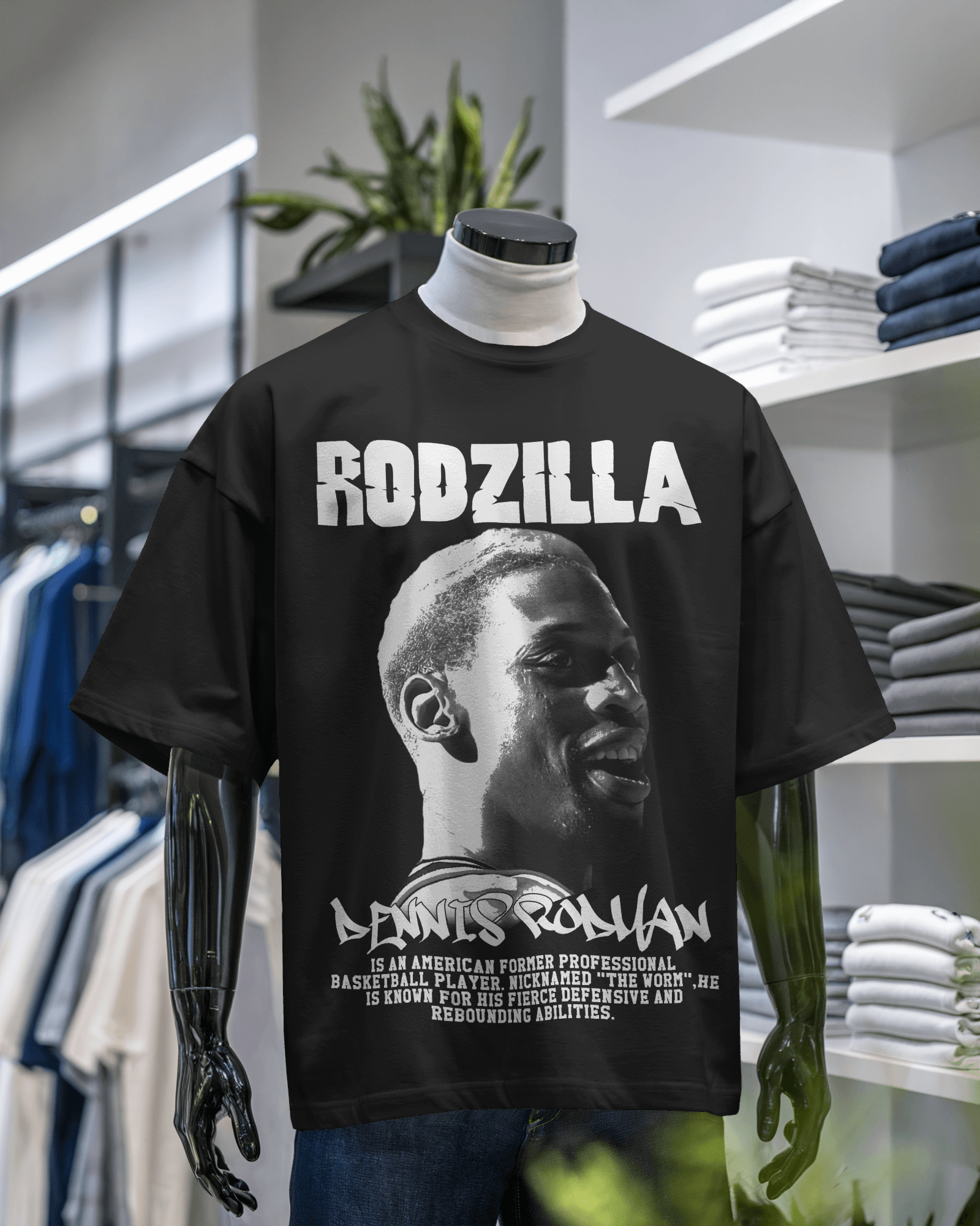 Rodzilla Dennis Rodman T-shirt